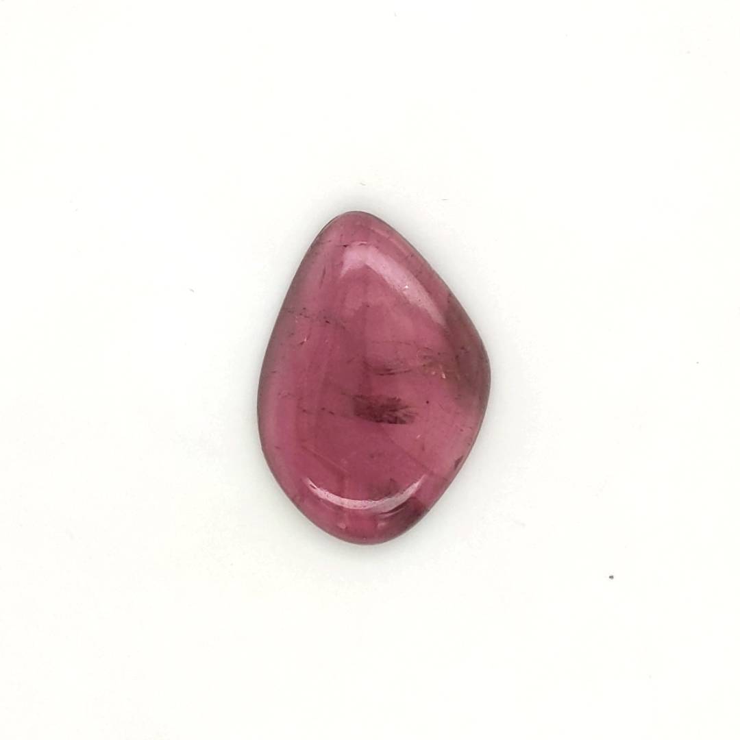 1 Pics Of Natural Watermelon Tourmaline Slice | Size:26X19mm | With Certificate - The LabradoriteKing