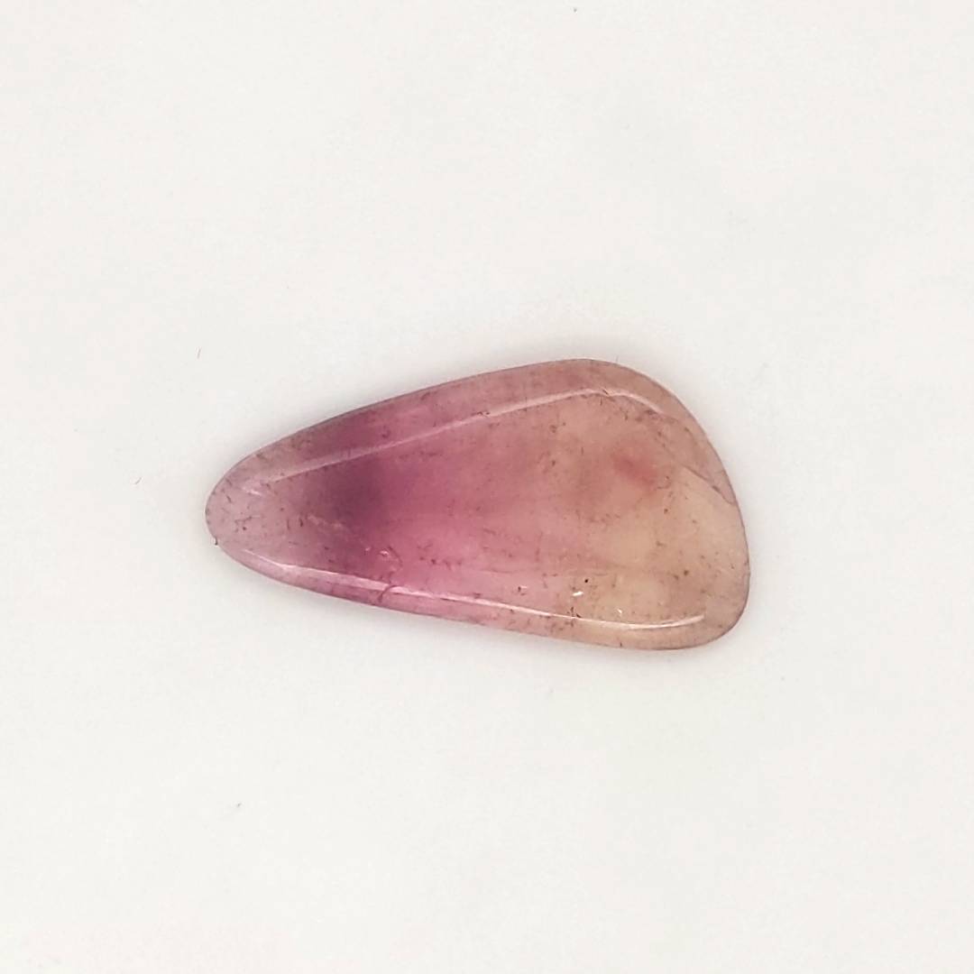1 Pics Of Natural Watermelon Tourmaline Slice | Size:25X13mm | With Certificate - The LabradoriteKing