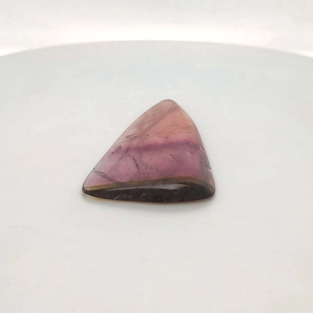 1 Pics Of Natural Watermelon Tourmaline Slice | Size:48x27mm | With Certificate - The LabradoriteKing