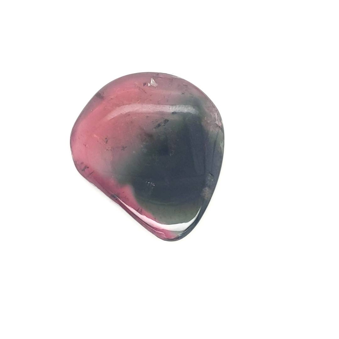 1 Pics Of Natural Watermelon Tourmaline Slice | Size:36x32mm | With Certificate - The LabradoriteKing