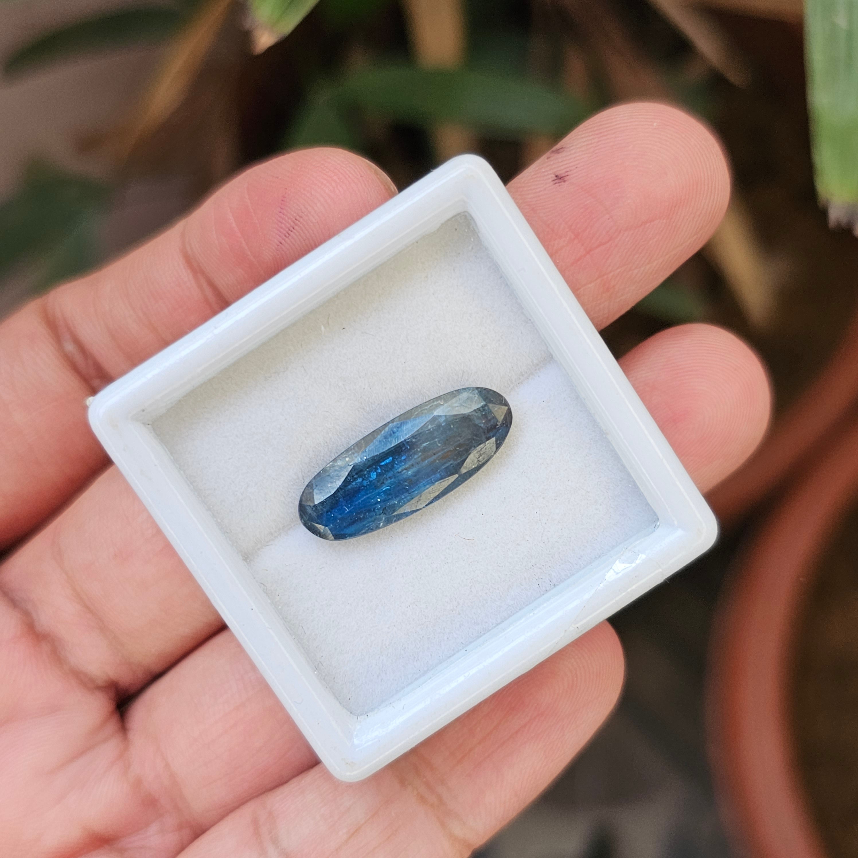 1 Pcs  Natural Kaynite Faceted Gemstone Oval Shape: | Size: 9-22mm - The LabradoriteKing