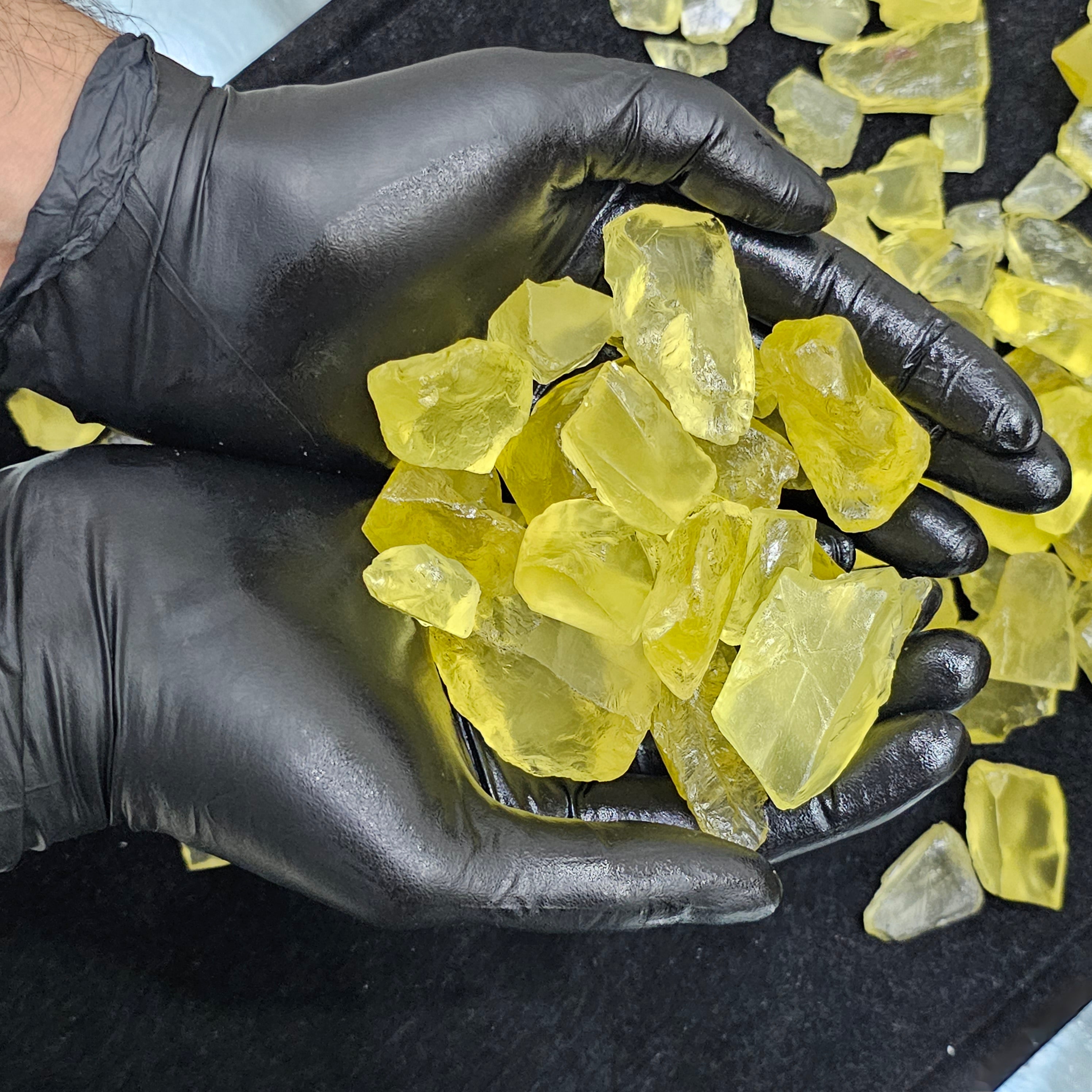 10 Pcs Large chunks of Yellow Quartz Brazil | 20-40mm - The LabradoriteKing