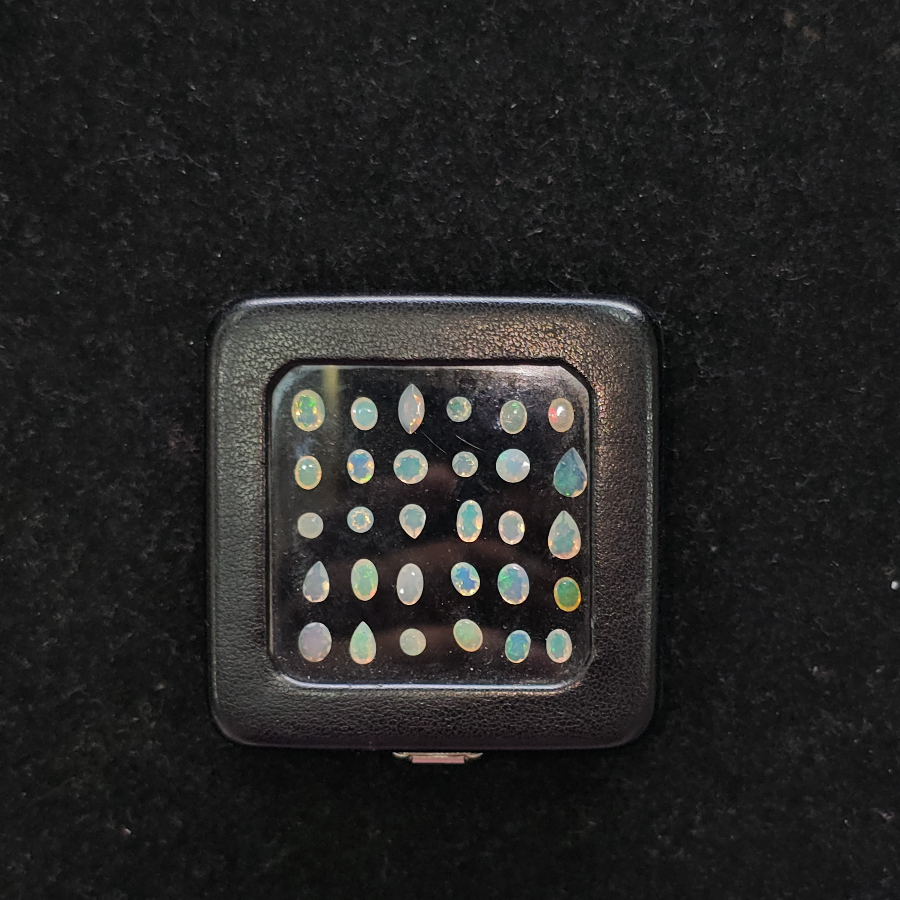 30 Pcs Natural Opal Gemstone Faceted Mix Shape: | Size: 3-6mm - The LabradoriteKing