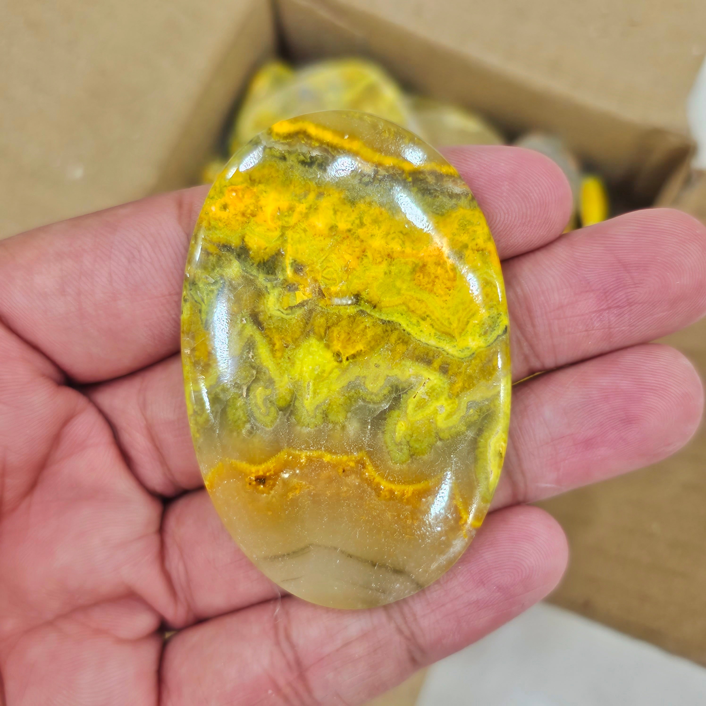 500 Gram of Bumblebee Jasper | 1 Inches to 4 Inches| 40-50 Pcs approx - The LabradoriteKing