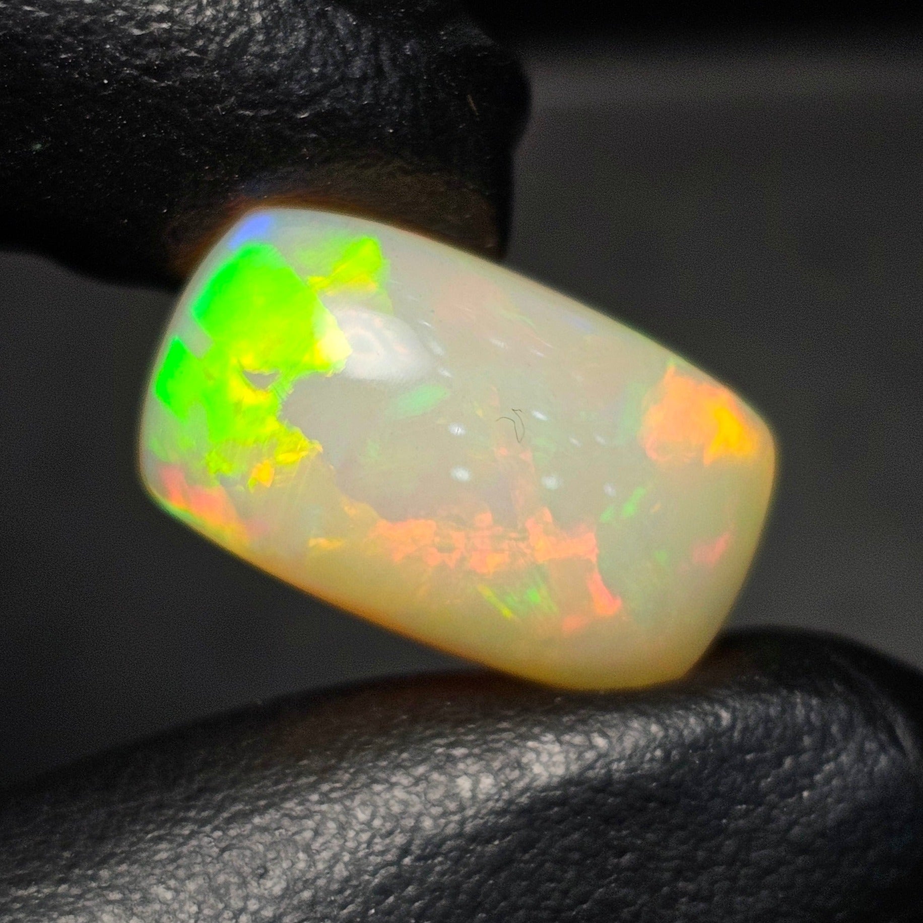 1 Pcs Of Natural Ethopian Opal Rectangle Shape |WT: 15.3 Cts|Size: 19X12mm - The LabradoriteKing