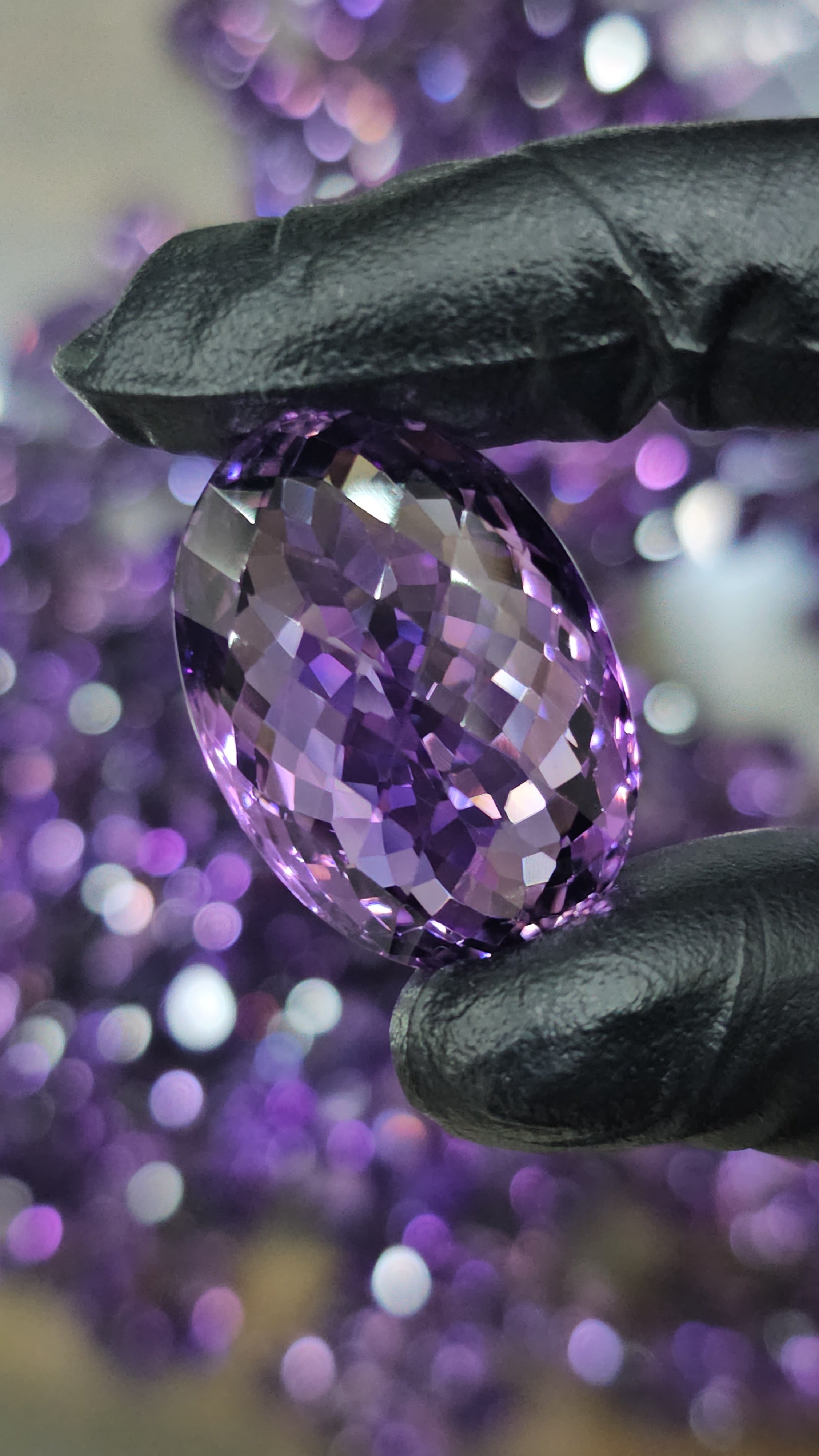 2 Pcs Amethyst Gemstone | 20 Cts Size | 20mm Size - The LabradoriteKing