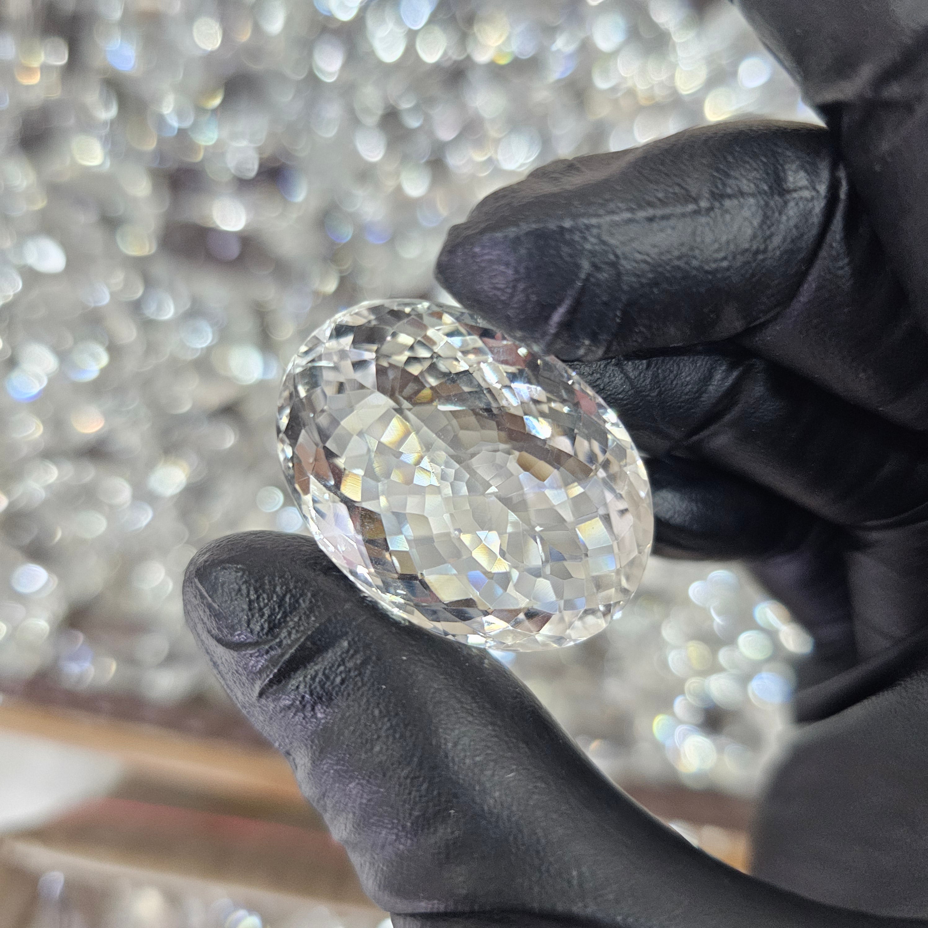 500 Grams of Clear Quartz Flawless | African 100% Natural faceted - The LabradoriteKing