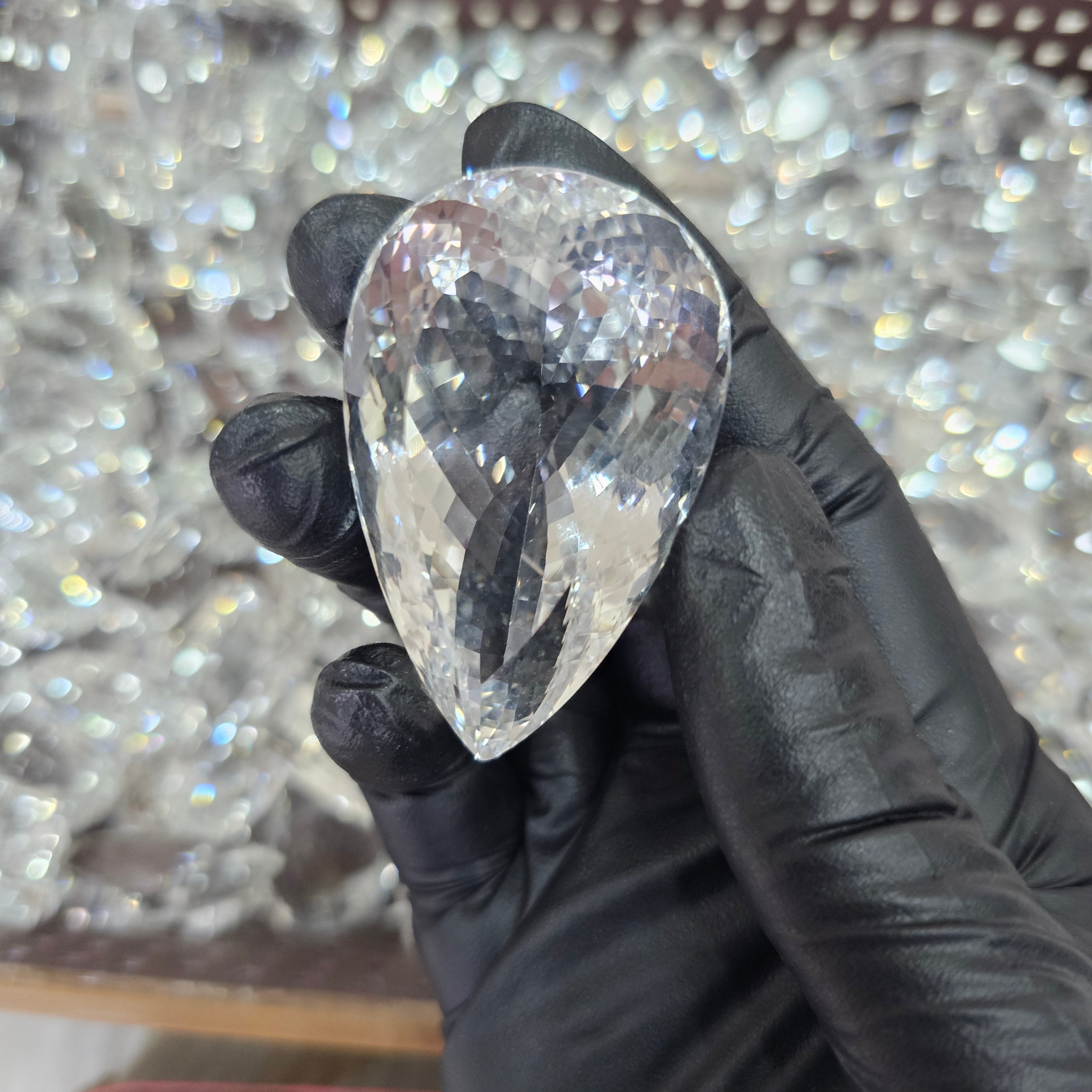 500 Grams of Clear Quartz Flawless | African 100% Natural faceted - The LabradoriteKing