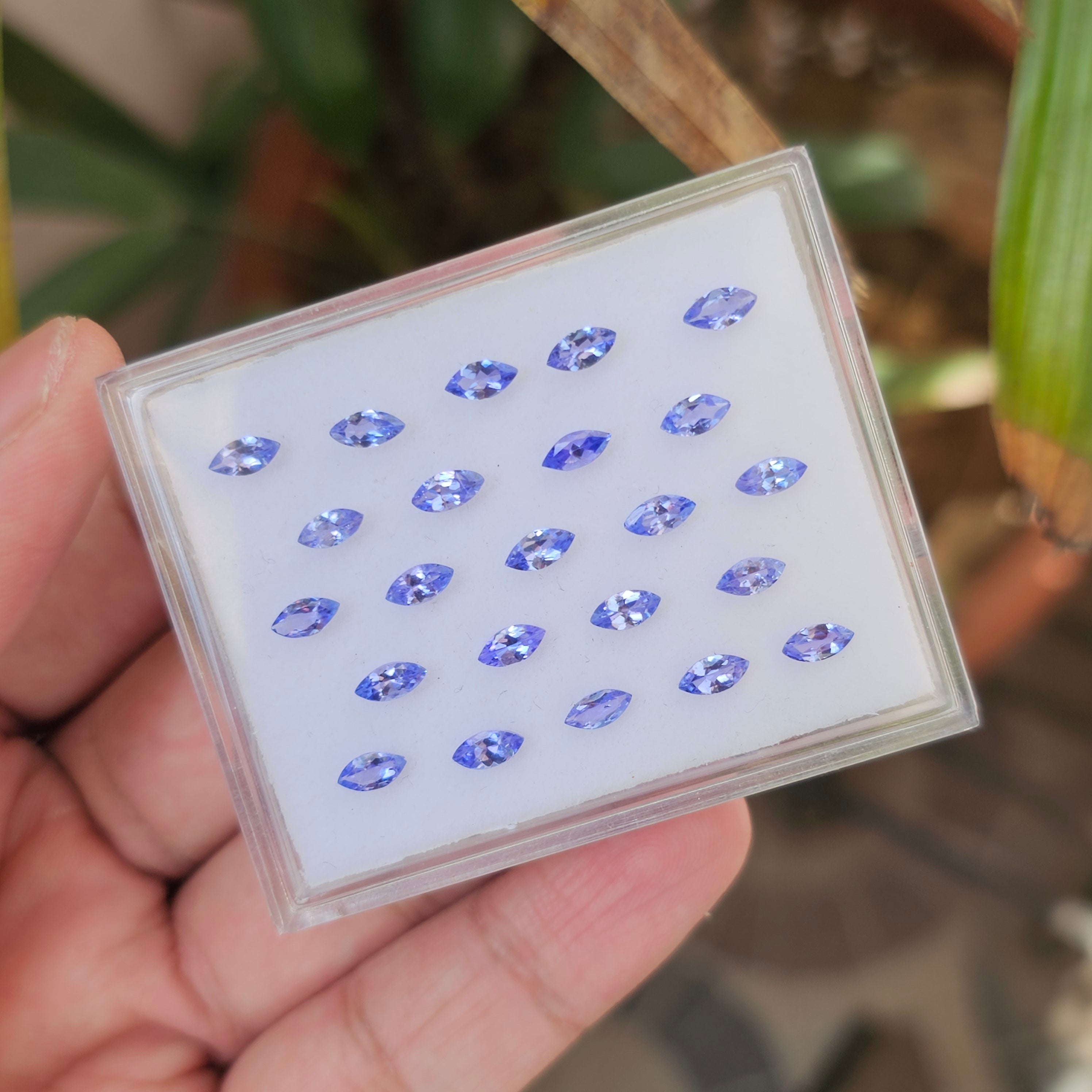 23 Pcs Marquise Cut Natural Tanzanite Gemstone | Size6x3mm - The LabradoriteKing