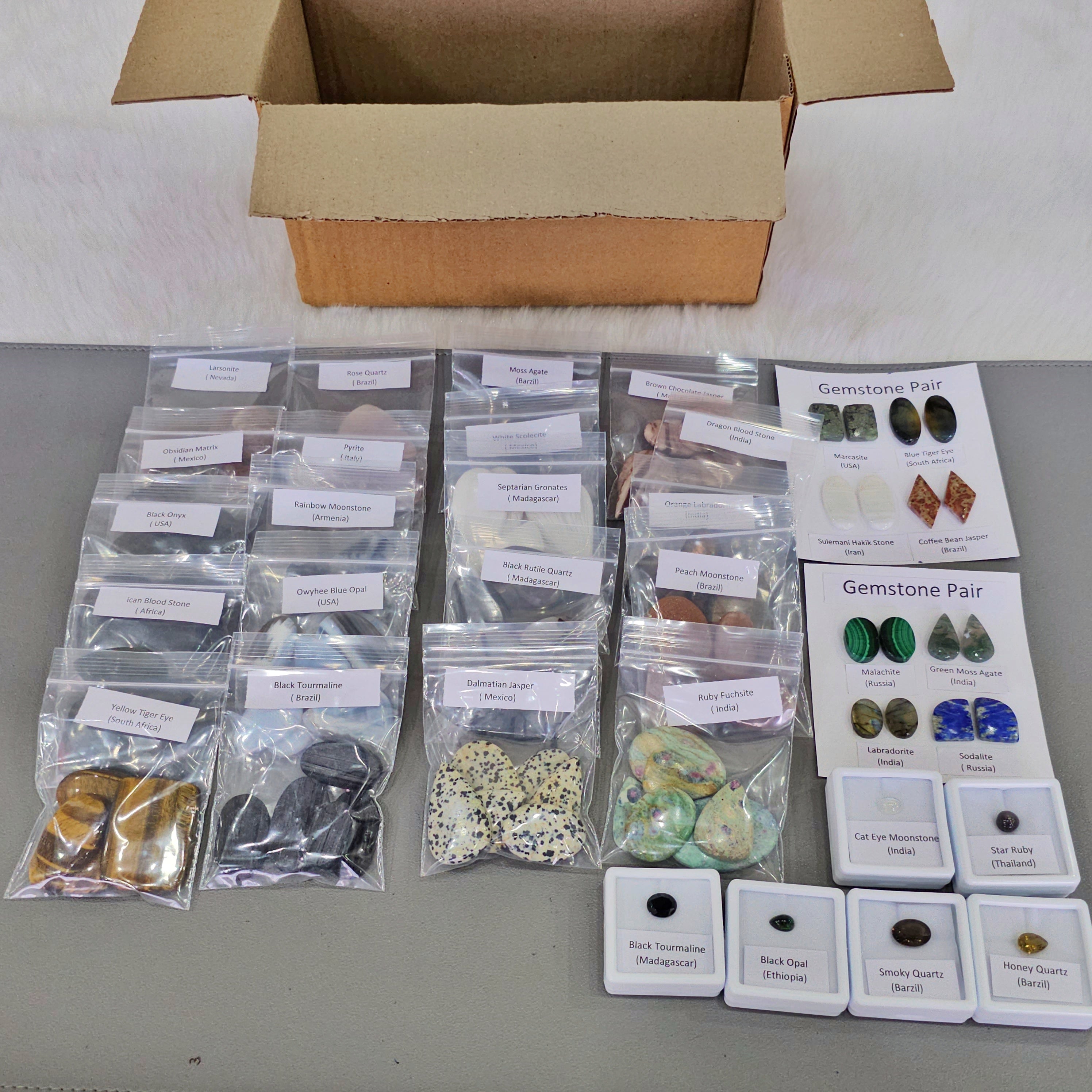 Halloween Month Limited Box | 34 Unqiue Gemstones packs at 50% OFF - The LabradoriteKing