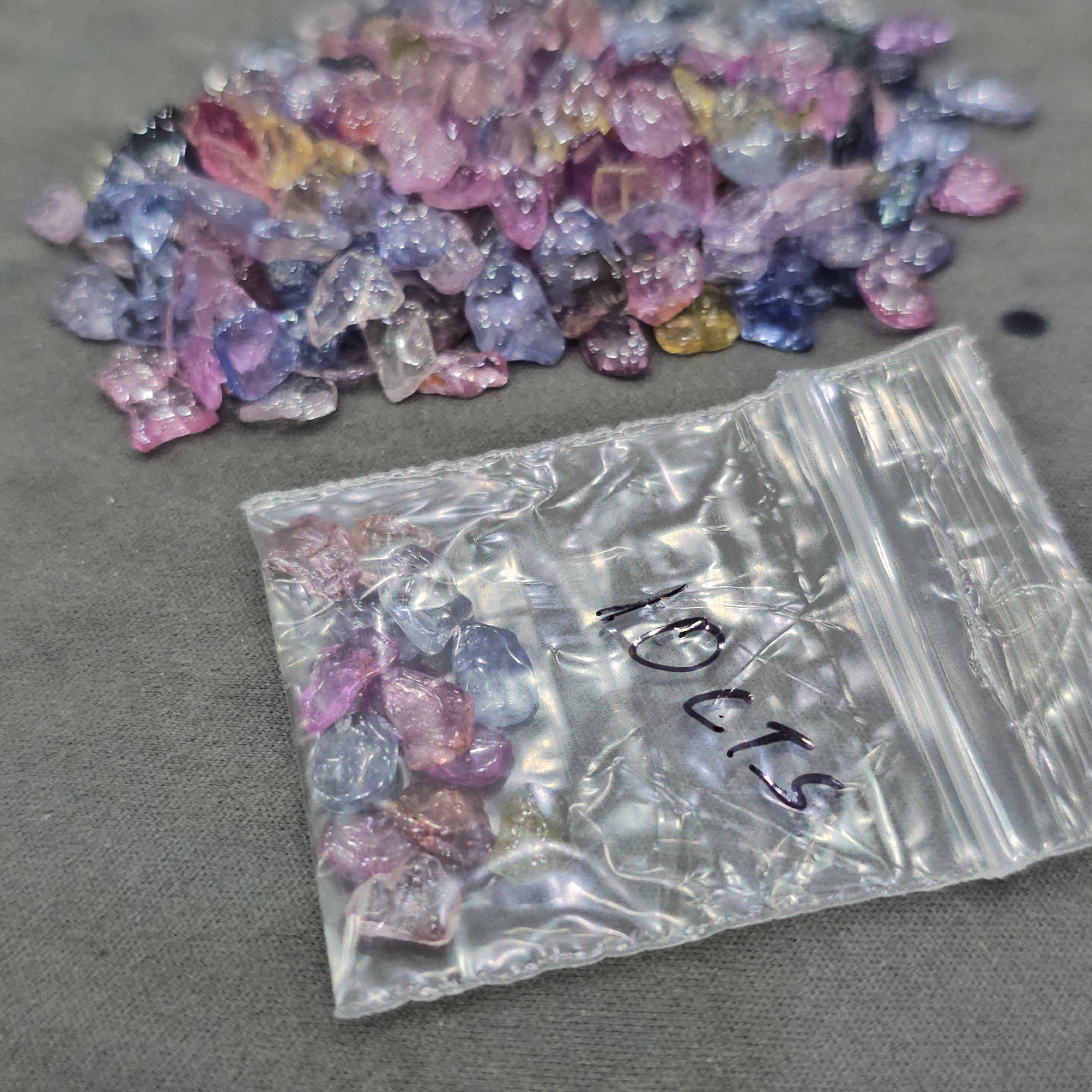 10 Cts Polished Pastel Raw Sapphires | 6-8mm sizes - The LabradoriteKing