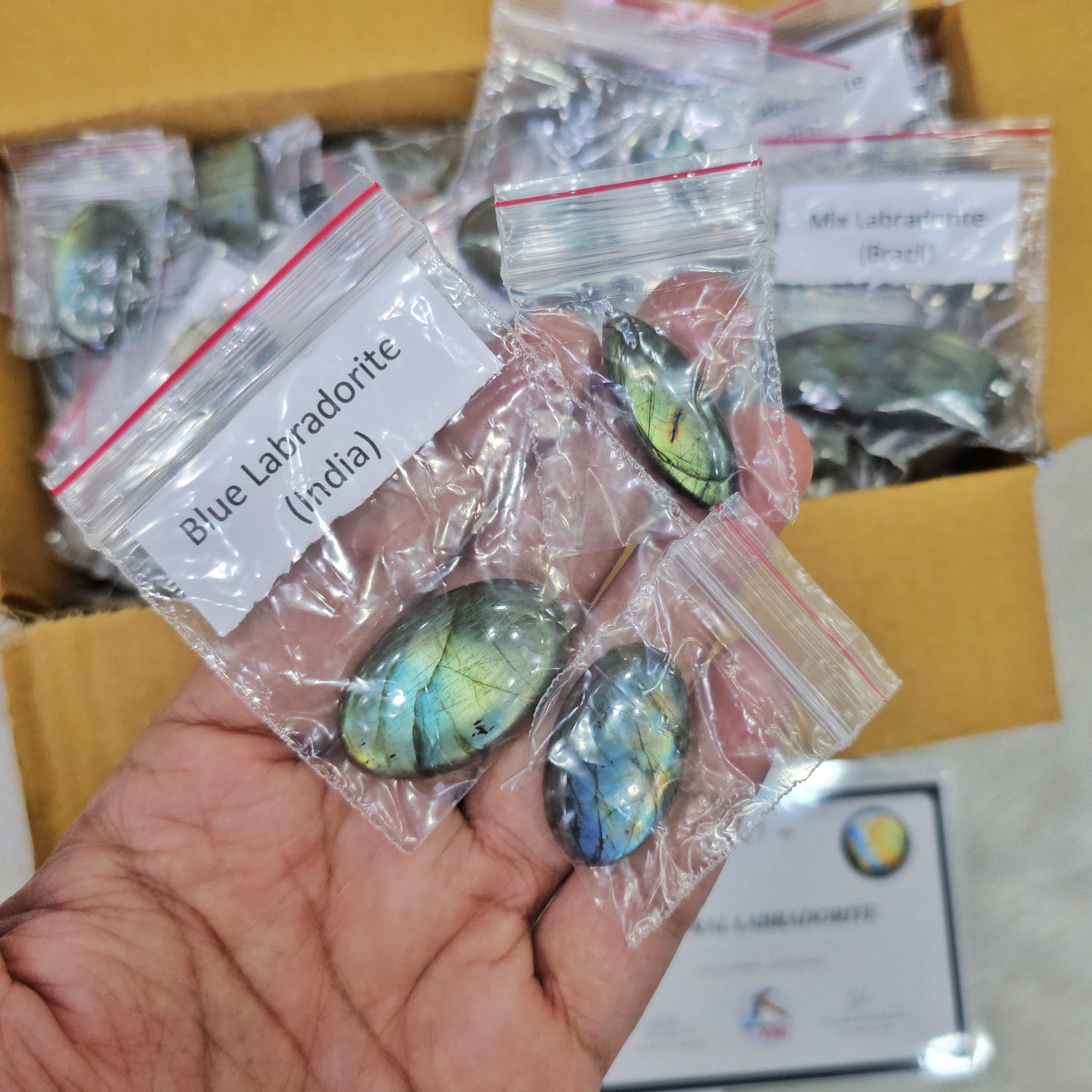 Wholesale🔥 Labradorite Cabochons V2.0 | Flashy High quality slabs 1-3"Inches | 80-100 pcs - The LabradoriteKing