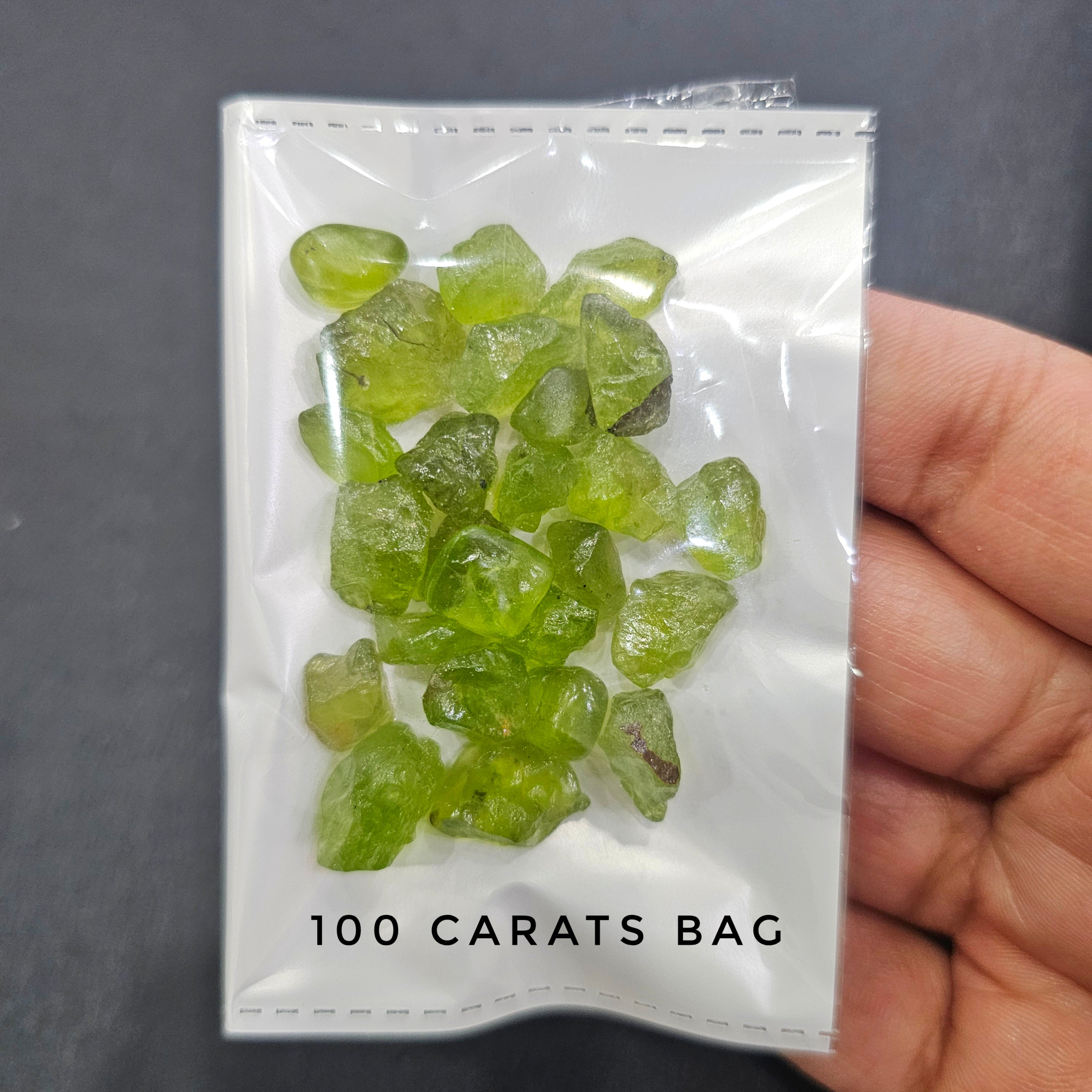 100 Carats of Peridot | Top colour | Untreated | 8mm to 12mm | 25 Pcs - The LabradoriteKing