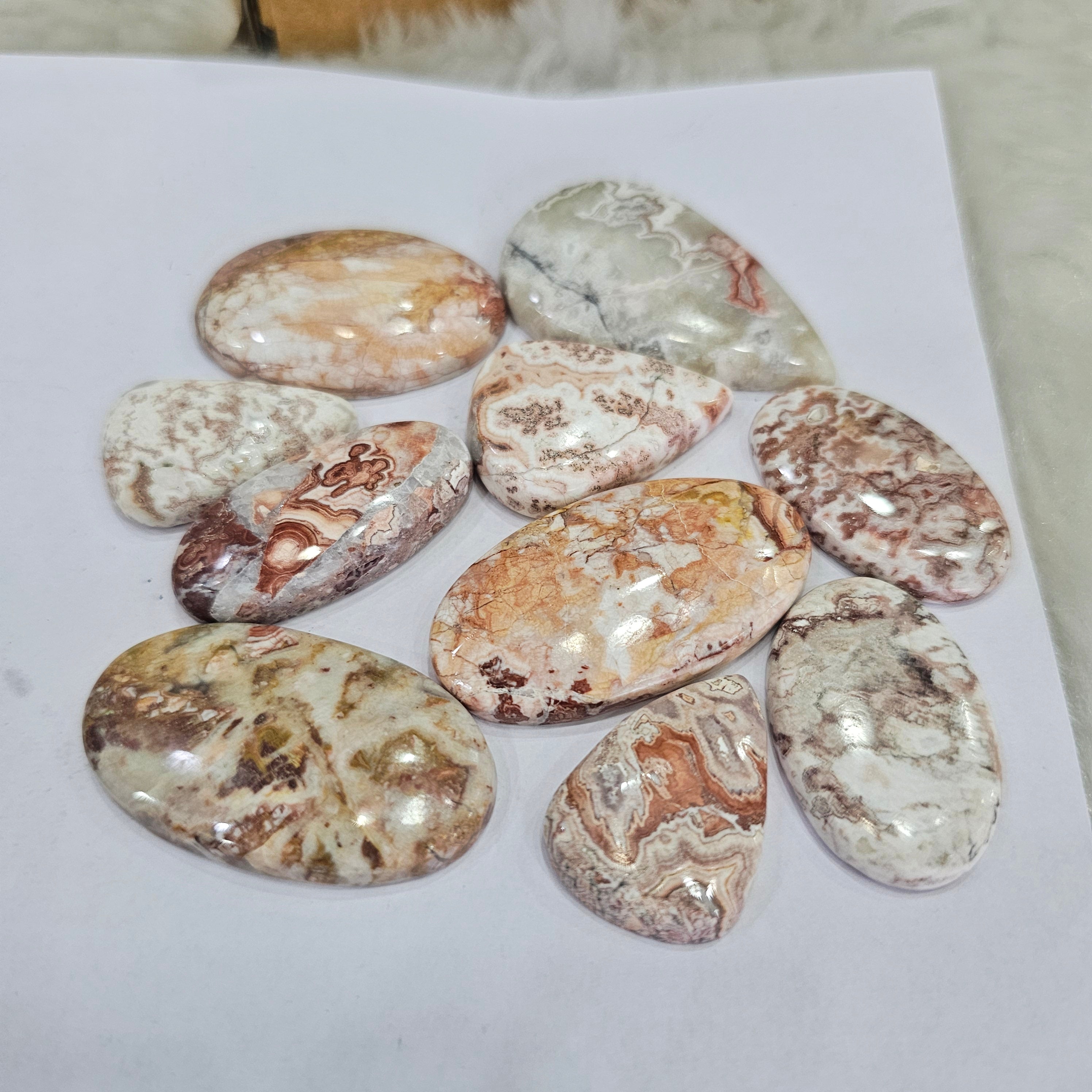 500 Grams of Rosita Jasper | 1"-3" Inches  | 40-60 Pcs approx - The LabradoriteKing