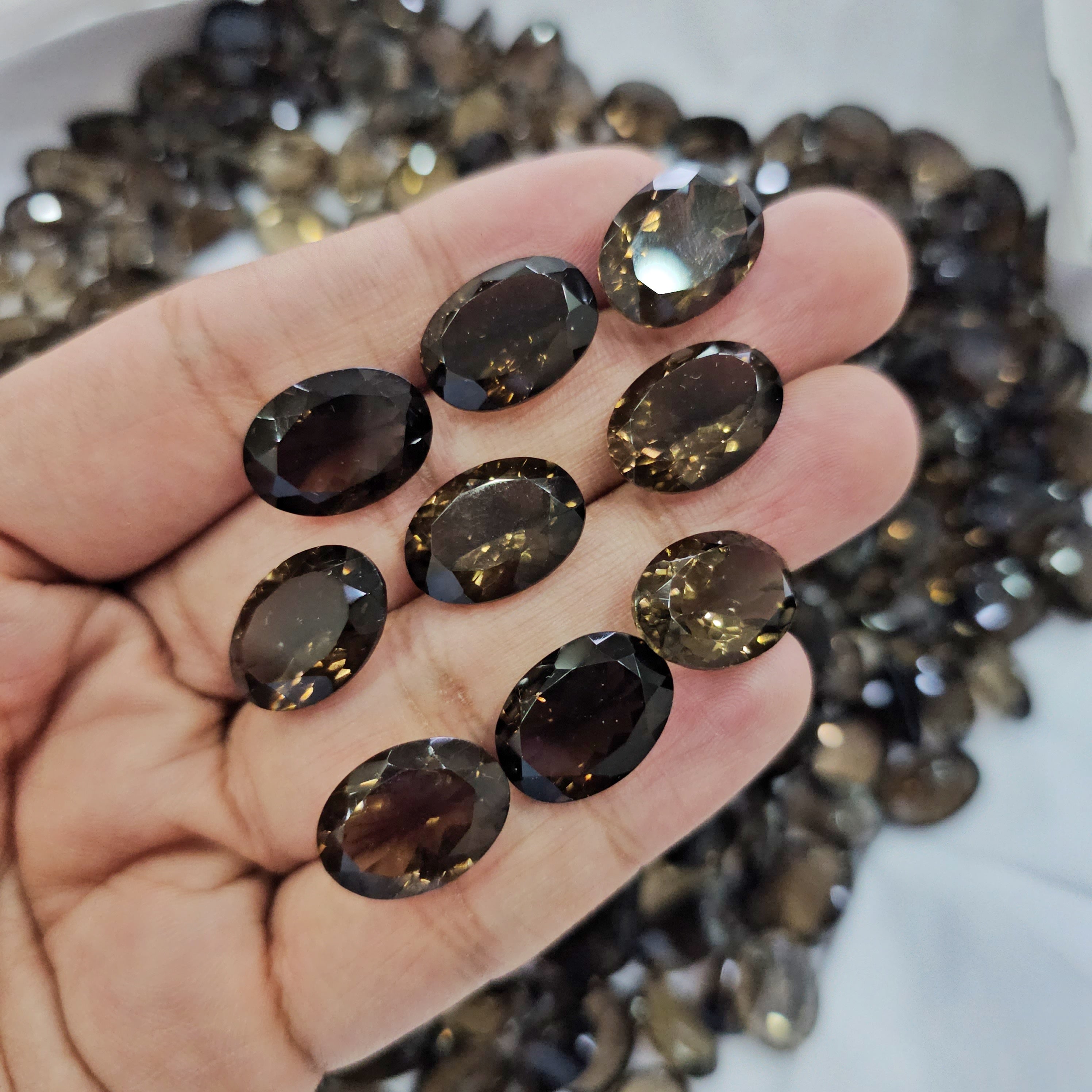 200 Carats of Flawless Grade Smoky Quartz - The LabradoriteKing