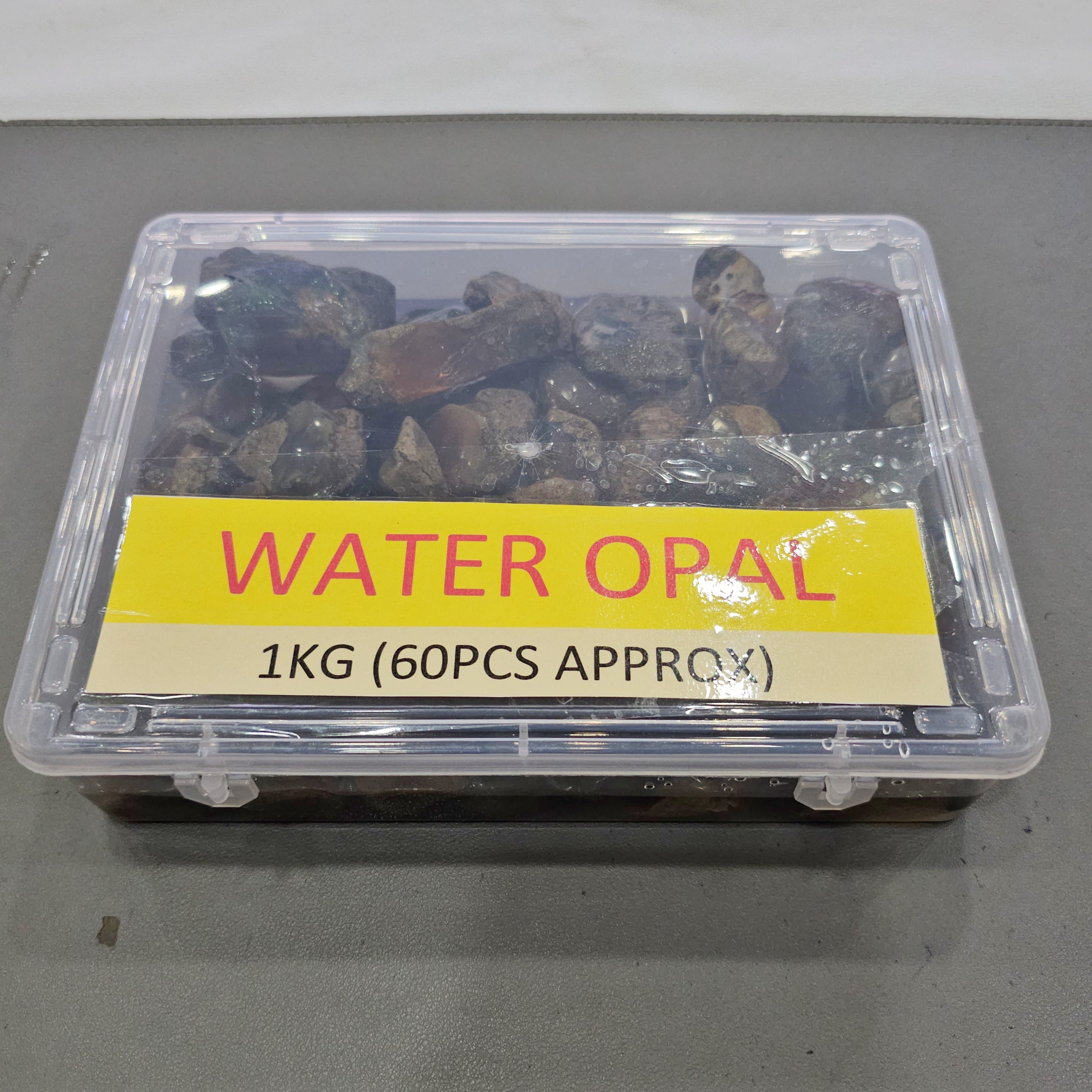 1Kg/ 500 gram of Natural Ethiopian Water Opal | Specimen Grade | All with play of colours - The LabradoriteKing