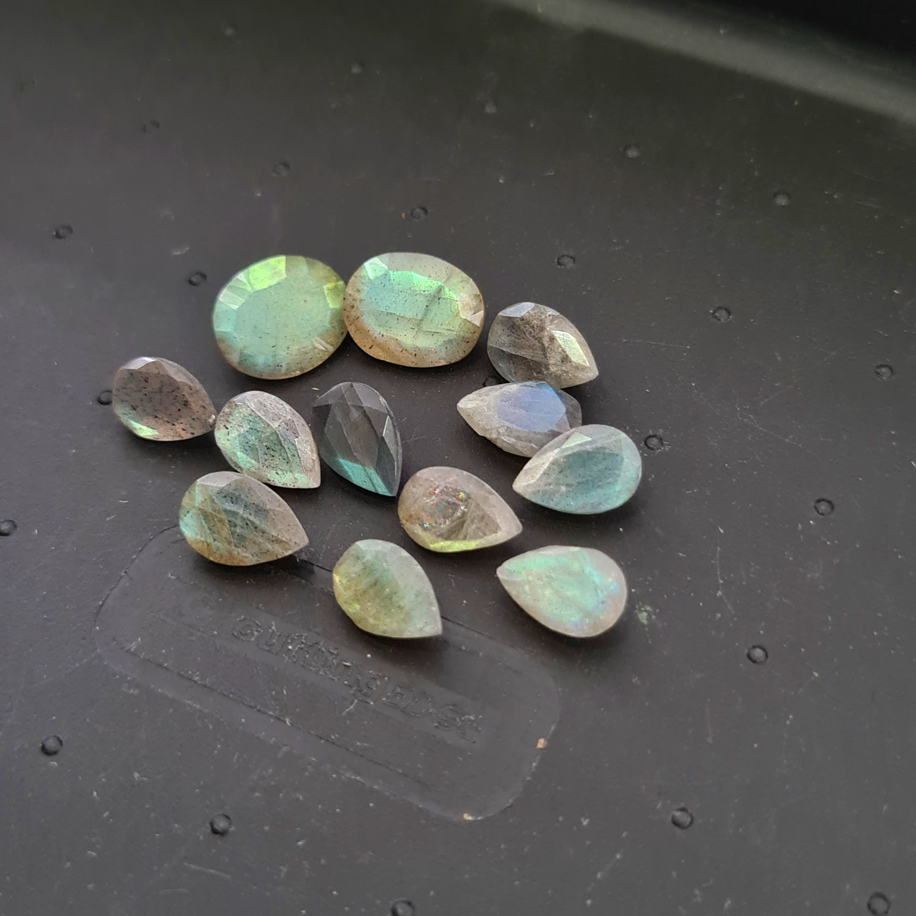 Natural Labradorite Faceted | Size 9-11mm