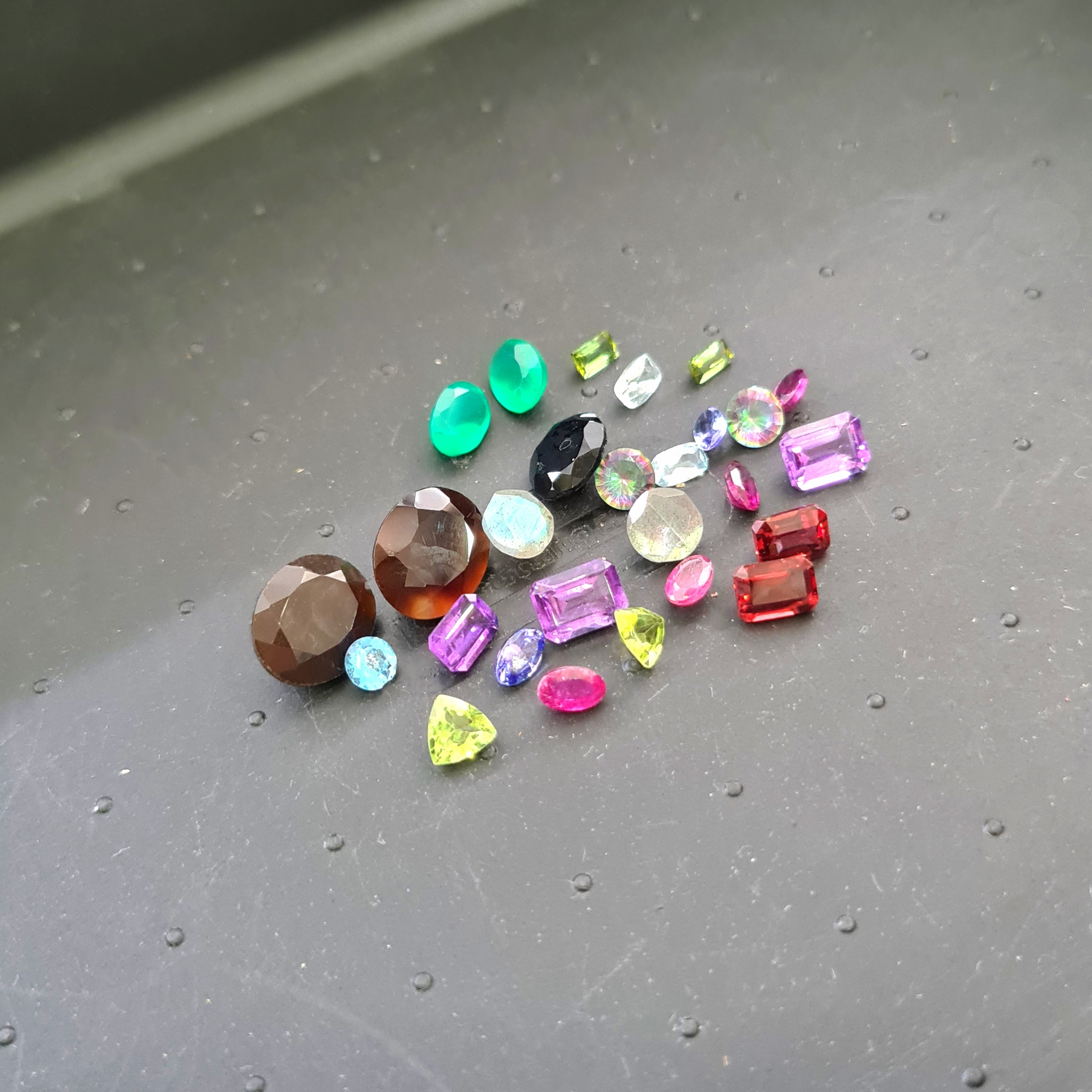 24Pcs Of Natural Mix Gemstone Lot | Size 5-11mm