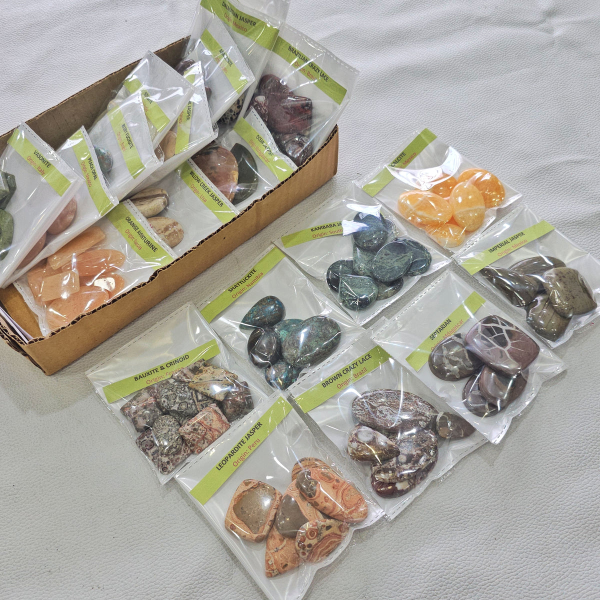 20 Cabochons Set curated for Labor Day | Limited Box | 1KG Box | 100+ Stones
