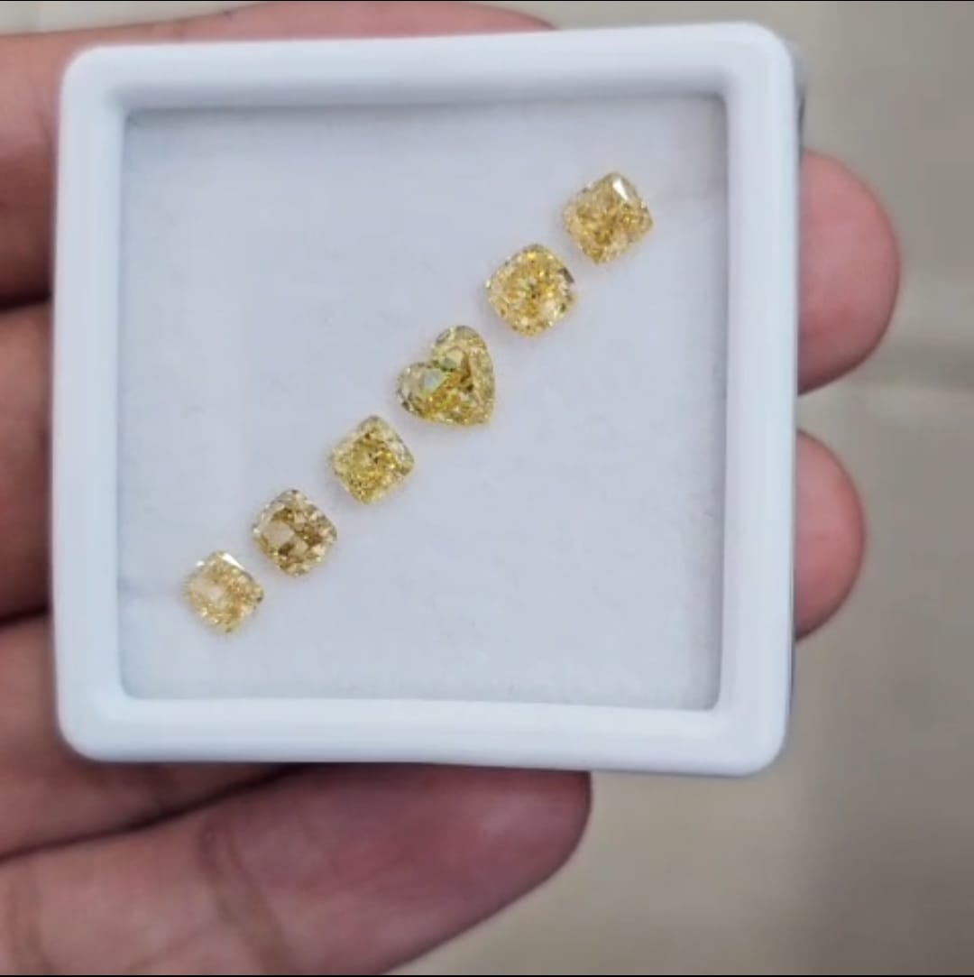 Yellow Diamond 3.1 Cts