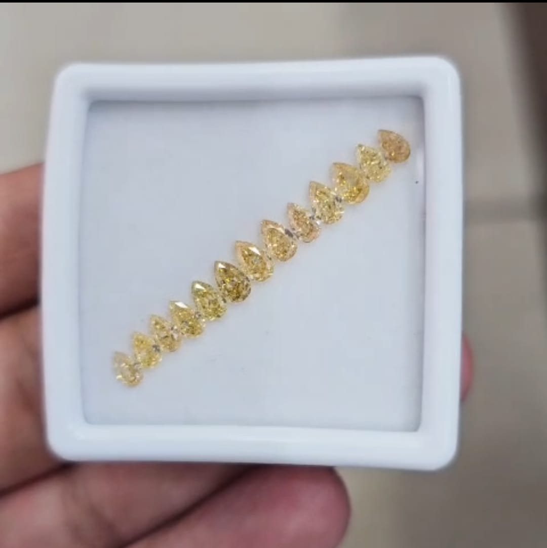 Yellow Diamond 2.6 Cts