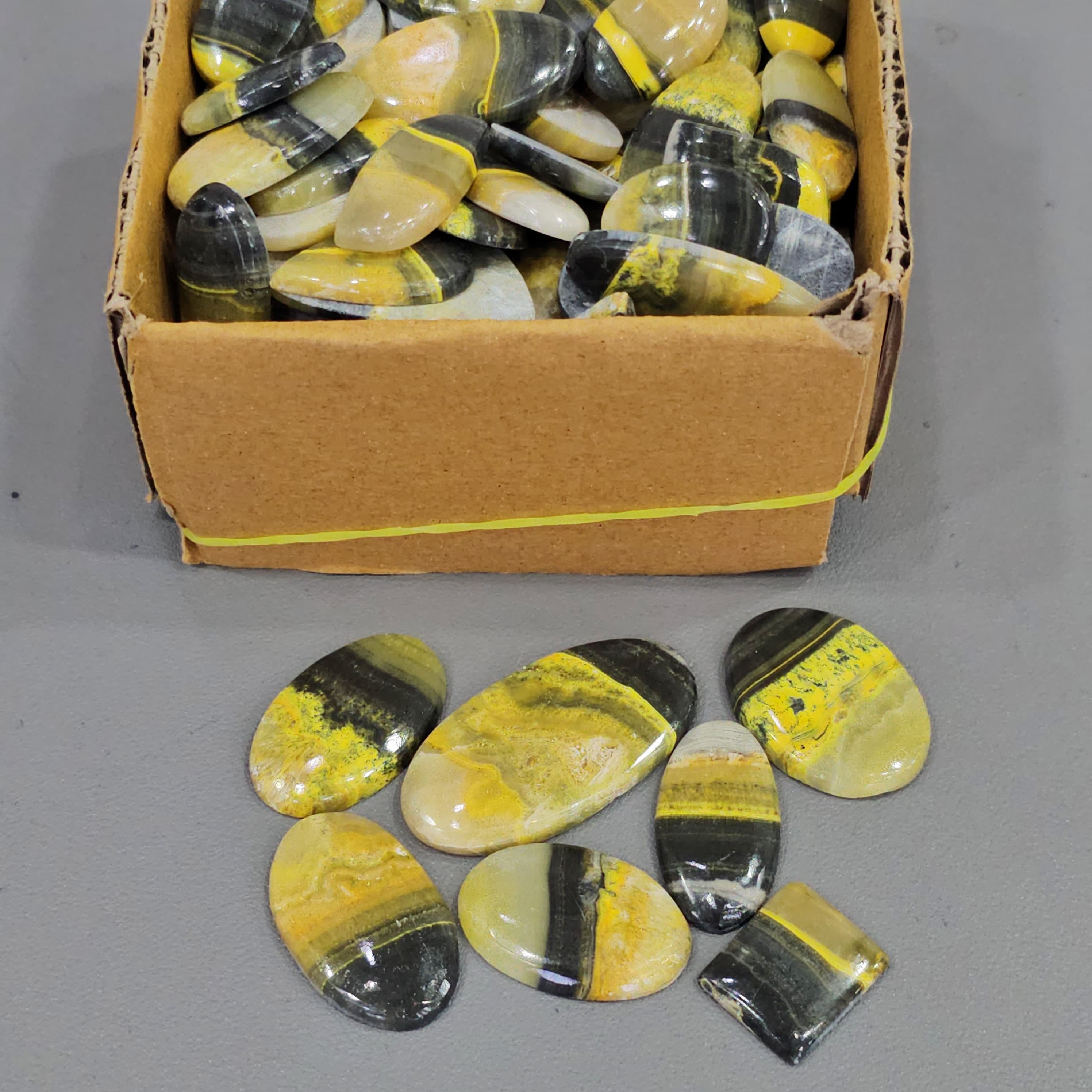 500 Gram/ 1Kg of Indonesian Bumblebee Jasper | 1 Inches to 3 Inches| 90-110 Pcs approx - The LabradoriteKing