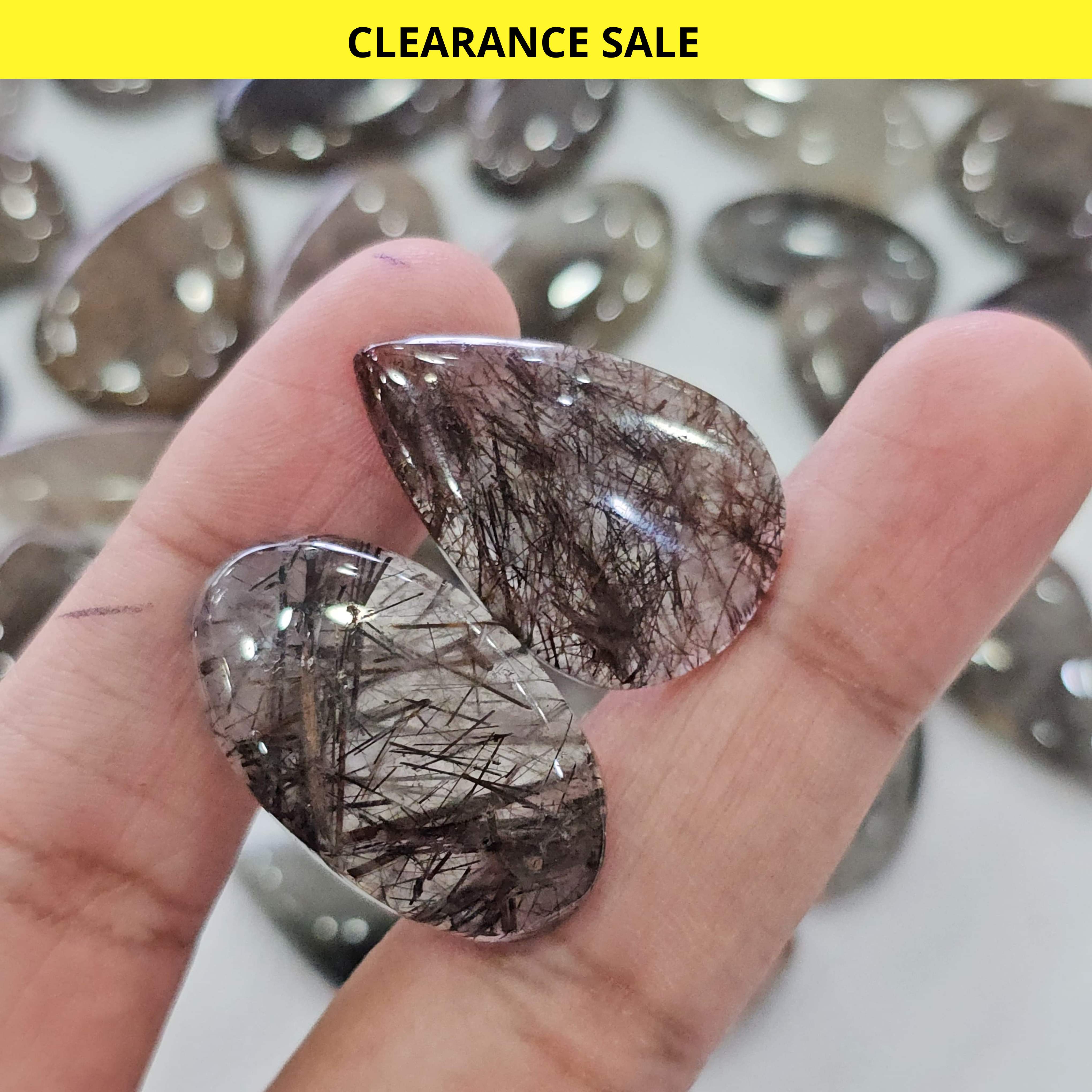 500 Grams Natural Copper Needle Rutile Gemstones | 15–40mm | 100–120 Pcs | Mixed Shapes - The LabradoriteKing