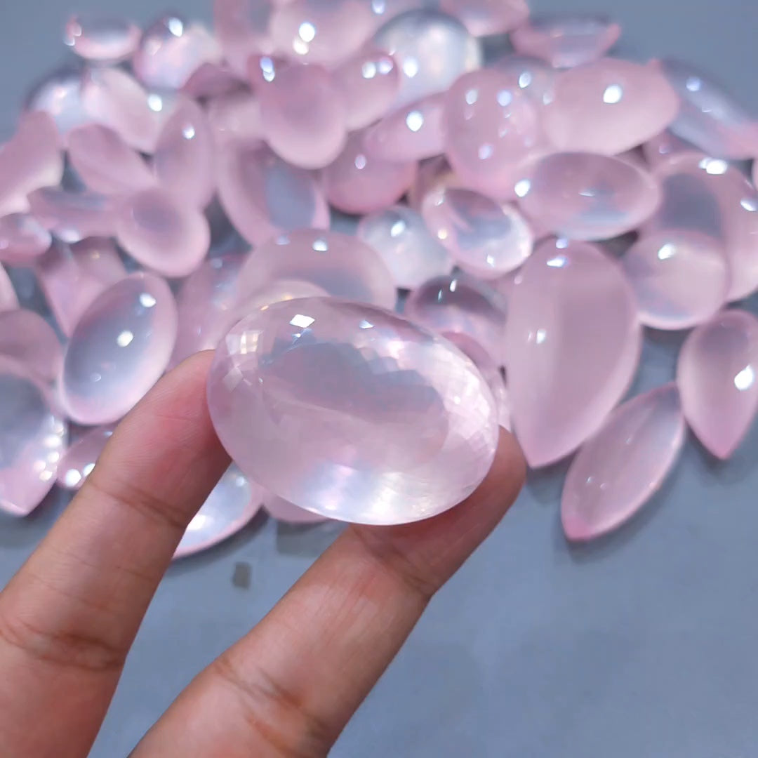 Unheated Natural Rose Quartz Jumbo above 100 Carats (One Unit) | Random pick