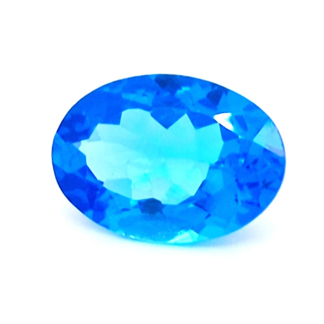 Natural Swiss Blue Topaz Faceted | Oval | 18x13mm