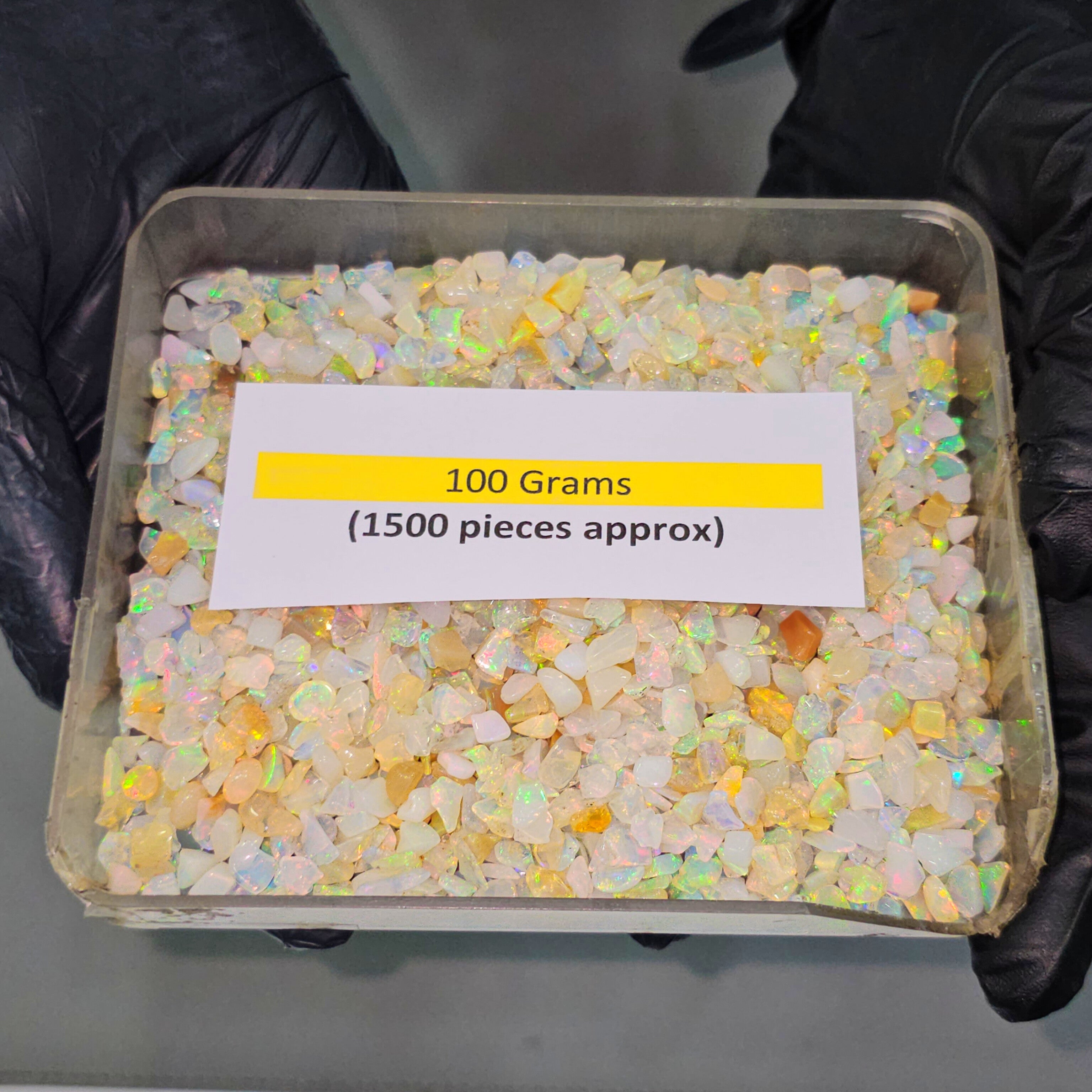 100Gram/500 grams of Polished Opal Tumbles | 4-10mm | 1500-1600Pcs | Massive Discount - The LabradoriteKing