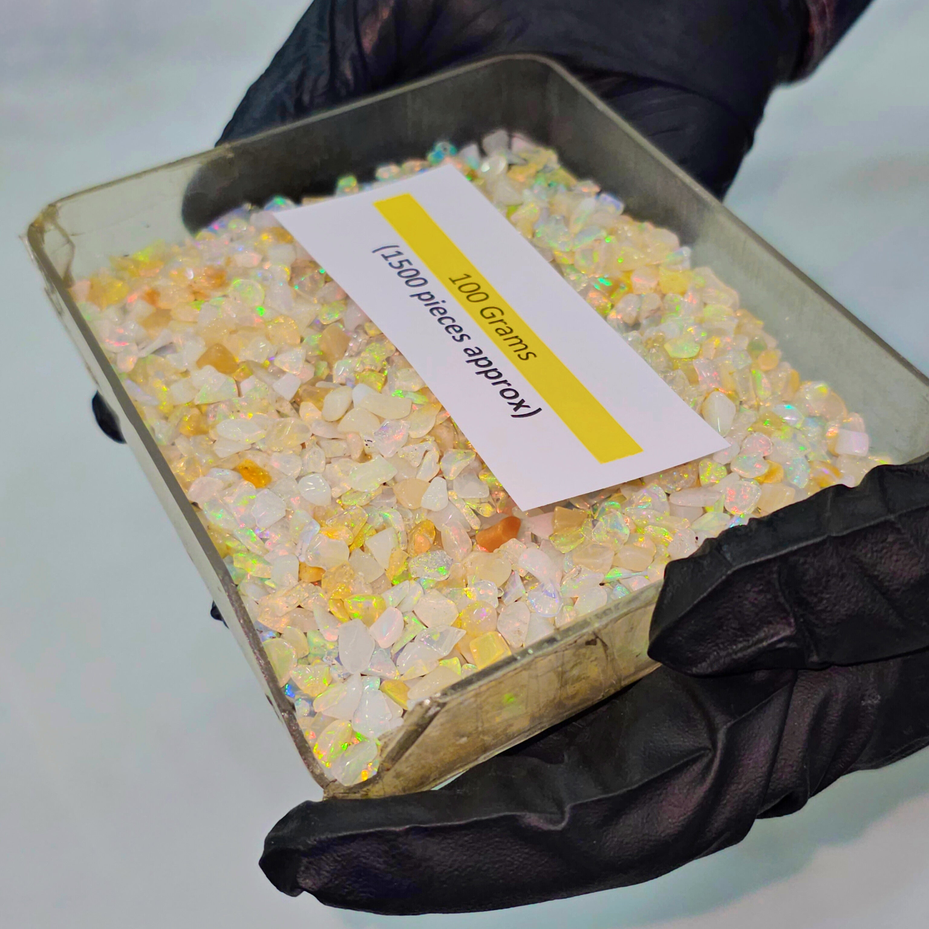 100Gram/500 grams of Polished Opal Tumbles | 4-10mm | 1500-1600Pcs | Massive Discount - The LabradoriteKing