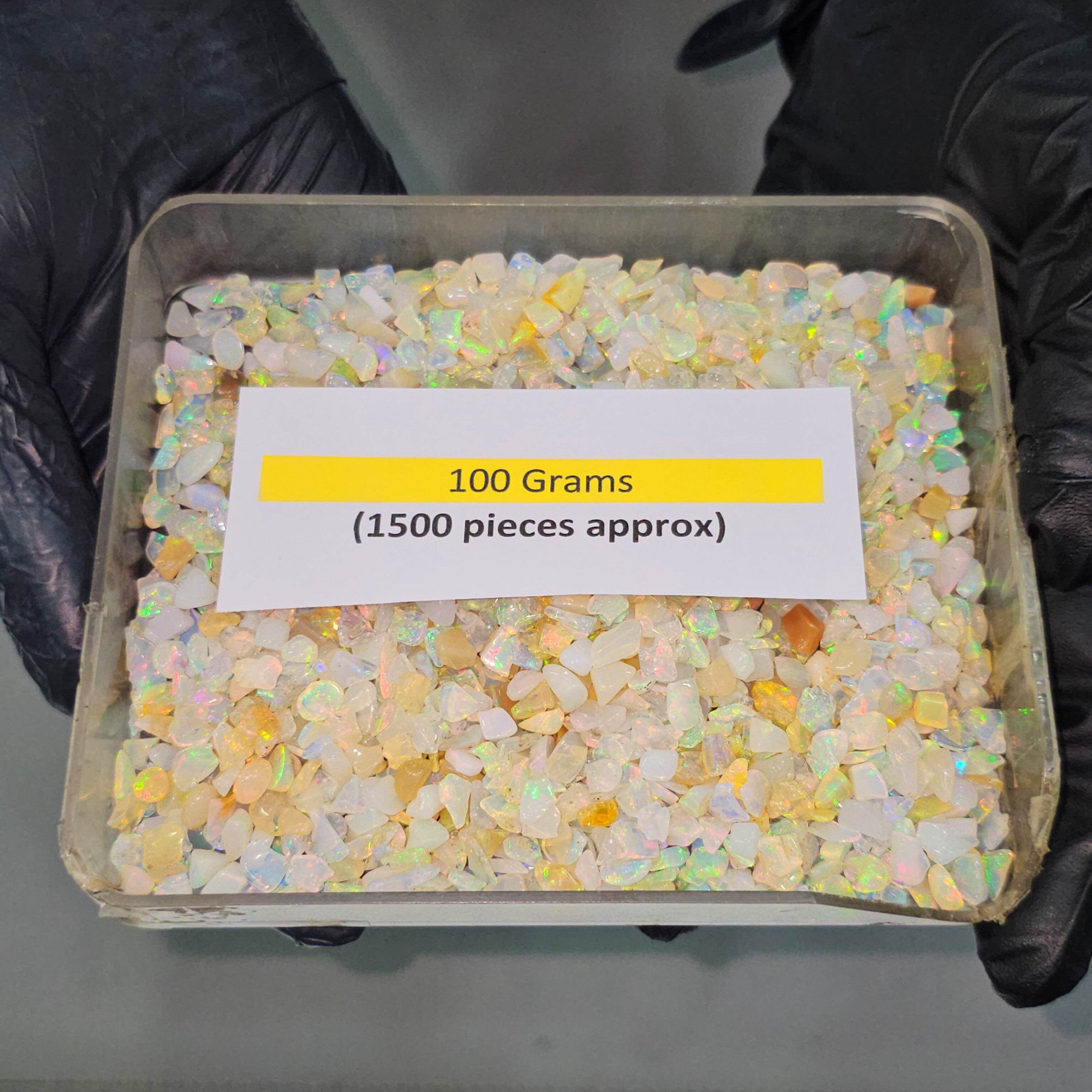 100Gram/500 grams of Polished Opal Tumbles | 4-10mm | 1500-1600Pcs | Massive Discount - The LabradoriteKing