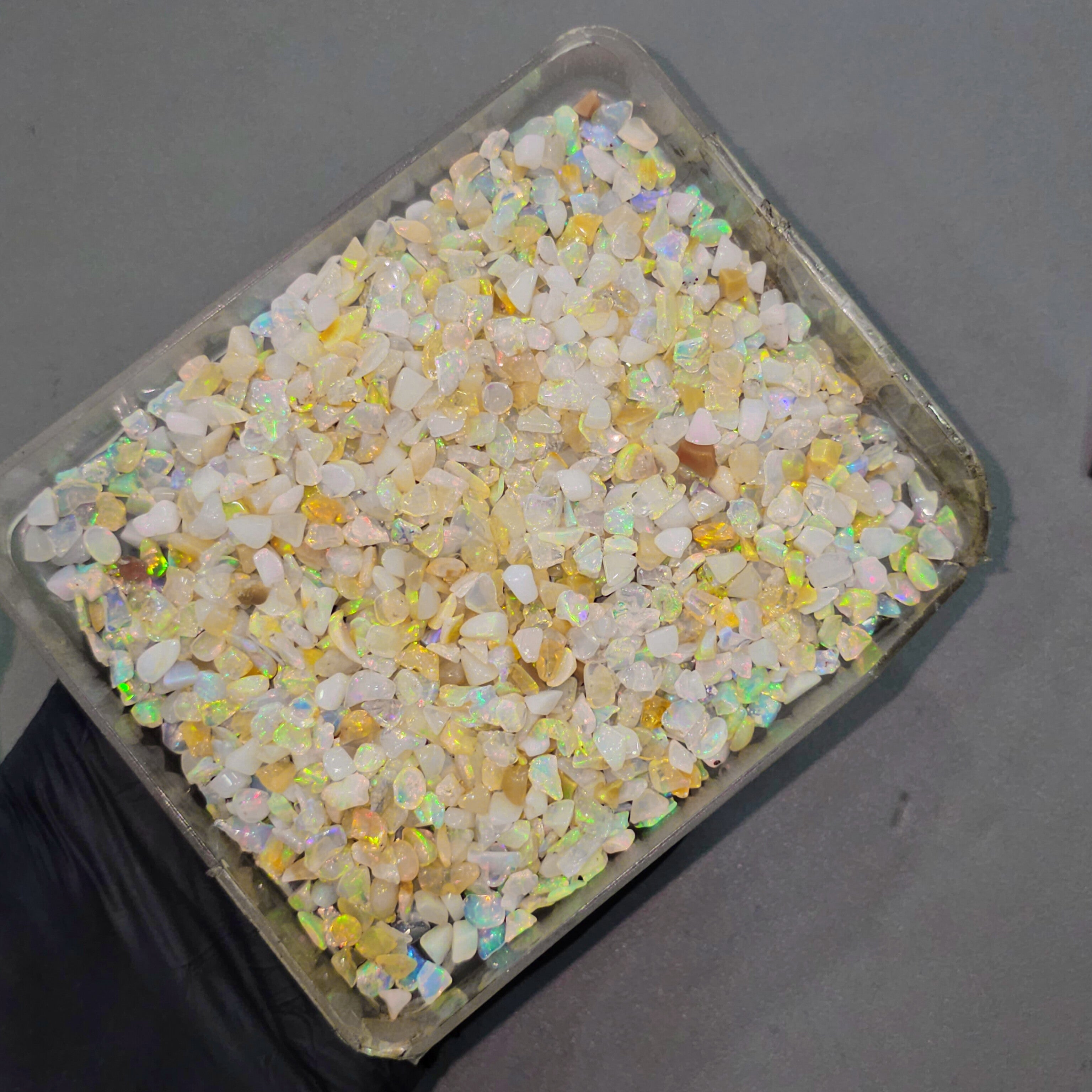 100Gram/500 grams of Polished Opal Tumbles | 4-10mm | 1500-1600Pcs | Massive Discount - The LabradoriteKing