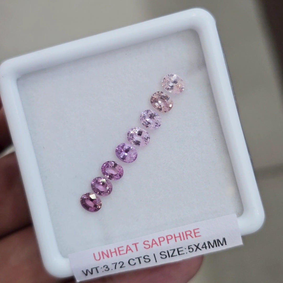 Natural Madagascar Sapphire | 5x4mm | Oval