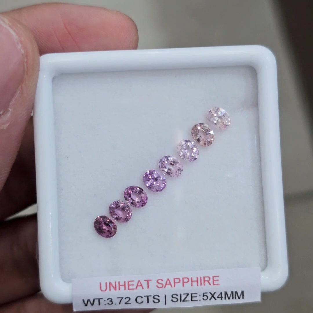 Natural Madagascar Sapphire | 5x4mm | Oval