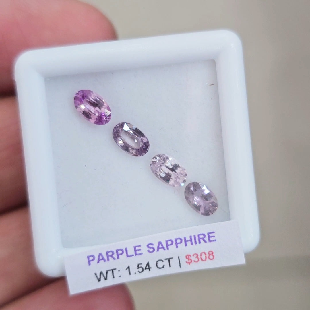 Box Of Natural Sri Lanka Unheated Sapphire | 5x3mm | Oval