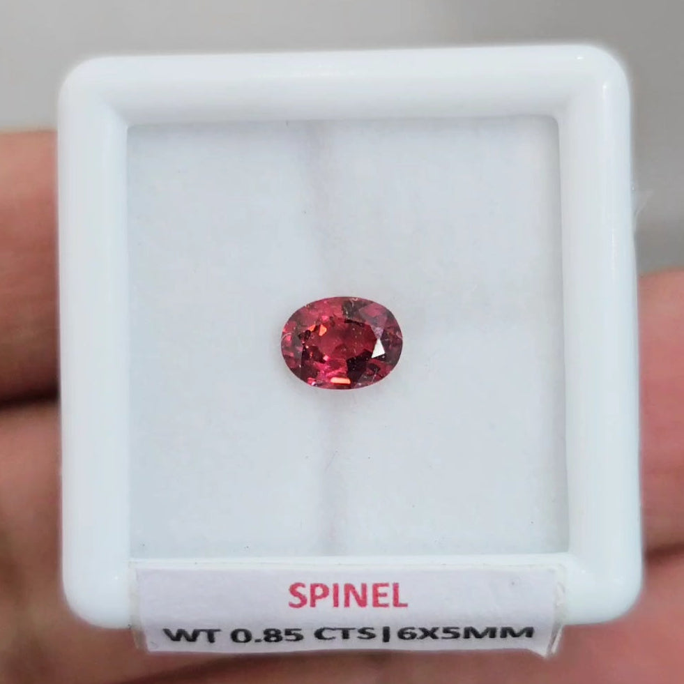 Box Of Natural Burma Spinel Faceted | 6x5mm | Oval