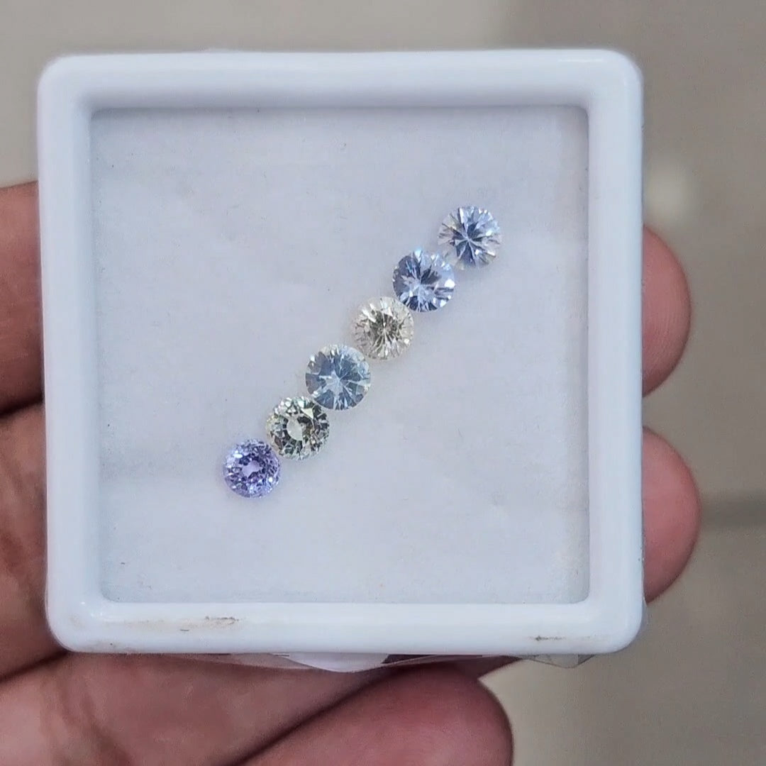 2.7Cts Natural Madagascar Sapphire | 5mm | Round