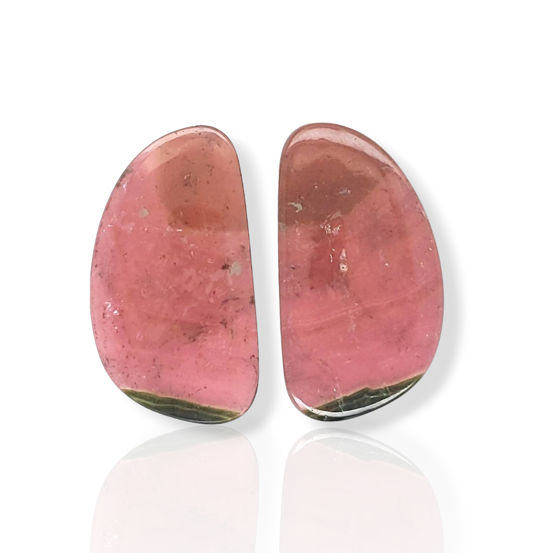 Watermelon deals Tourmaline Slice Pair