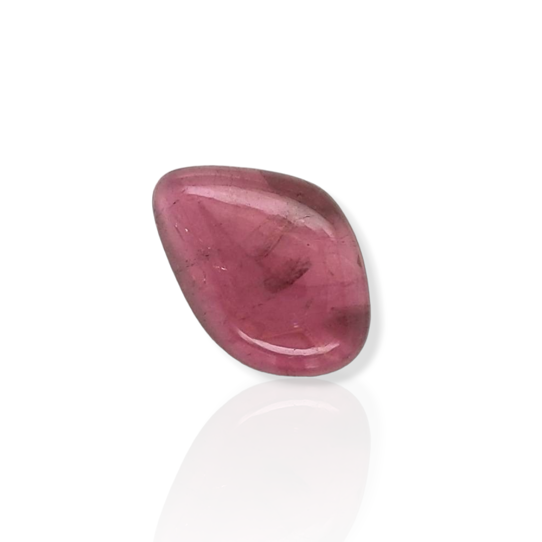 1 Pics Of Natural Watermelon Tourmaline Slice | Size:26X19mm | With Certificate - The LabradoriteKing