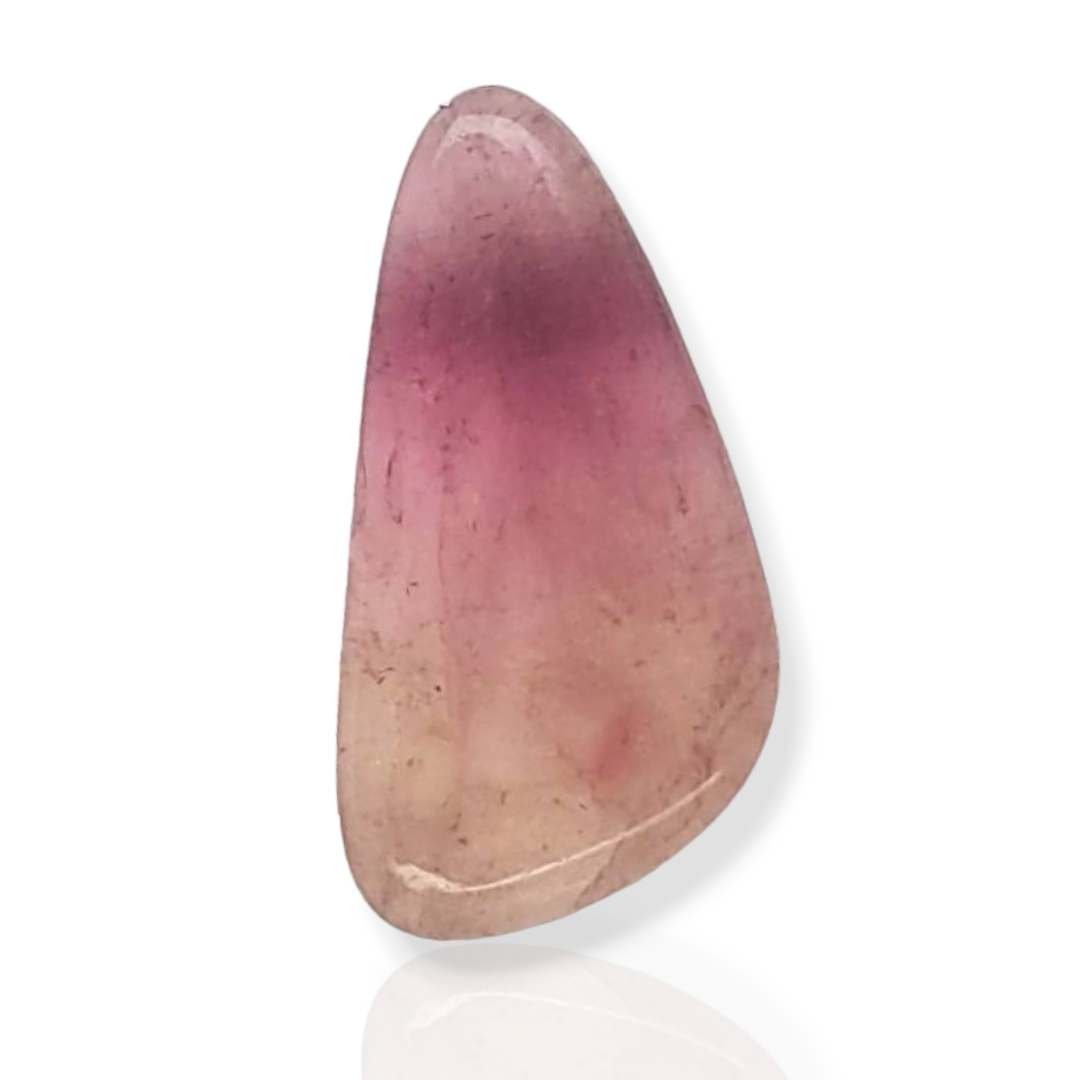 1 Pics Of Natural Watermelon Tourmaline Slice | Size:25X13mm | With Certificate - The LabradoriteKing