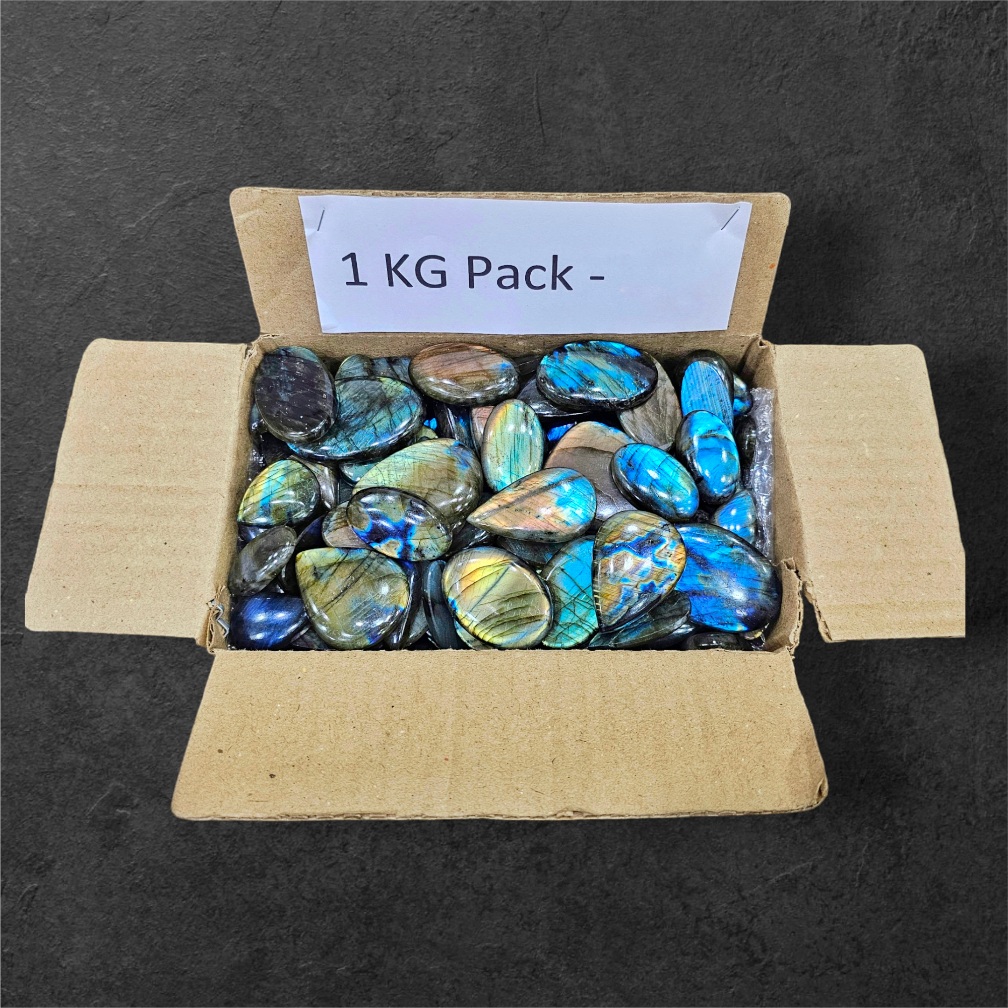 Wholesaleđ„ Labradorite Cabochons V2.0 | Flashy High quality slabs 1-4"Inches | 80-100 pcs - The LabradoriteKing
