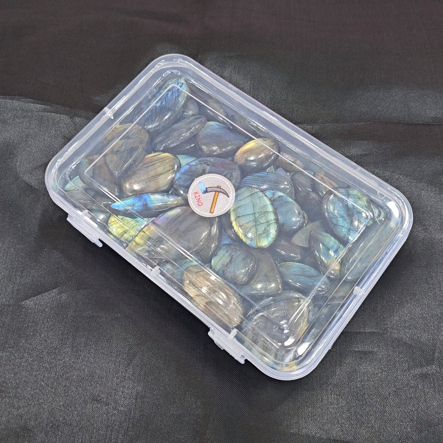 Wholesaleđ„ Labradorite Cabochons V2.0 | Flashy High quality slabs 1-4"Inches | 80-100 pcs - The LabradoriteKing