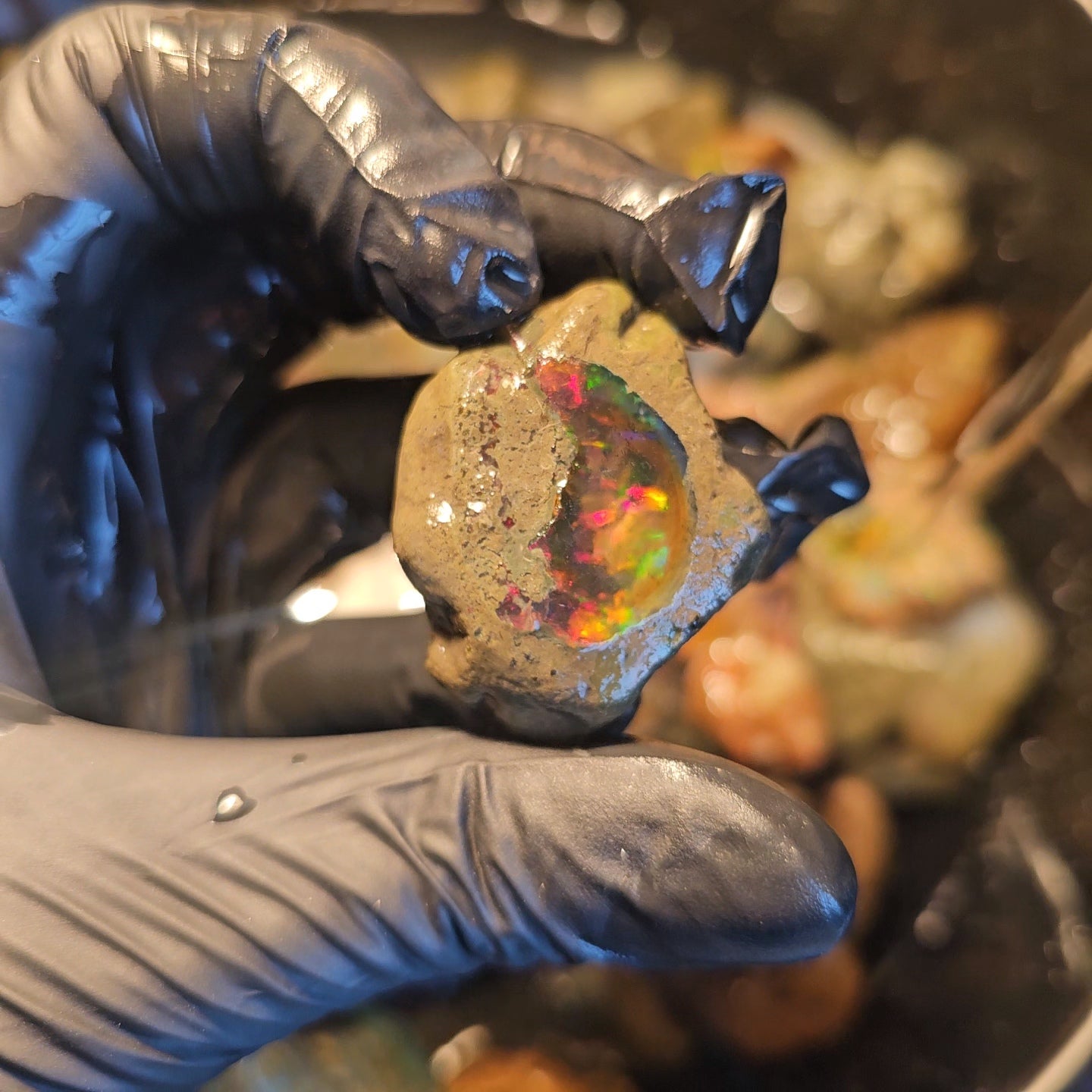 200 Grams of Natural Ethiopian Water Opal | Specimen Grade | Big Chunks | 8-10 Pcs - The LabradoriteKing