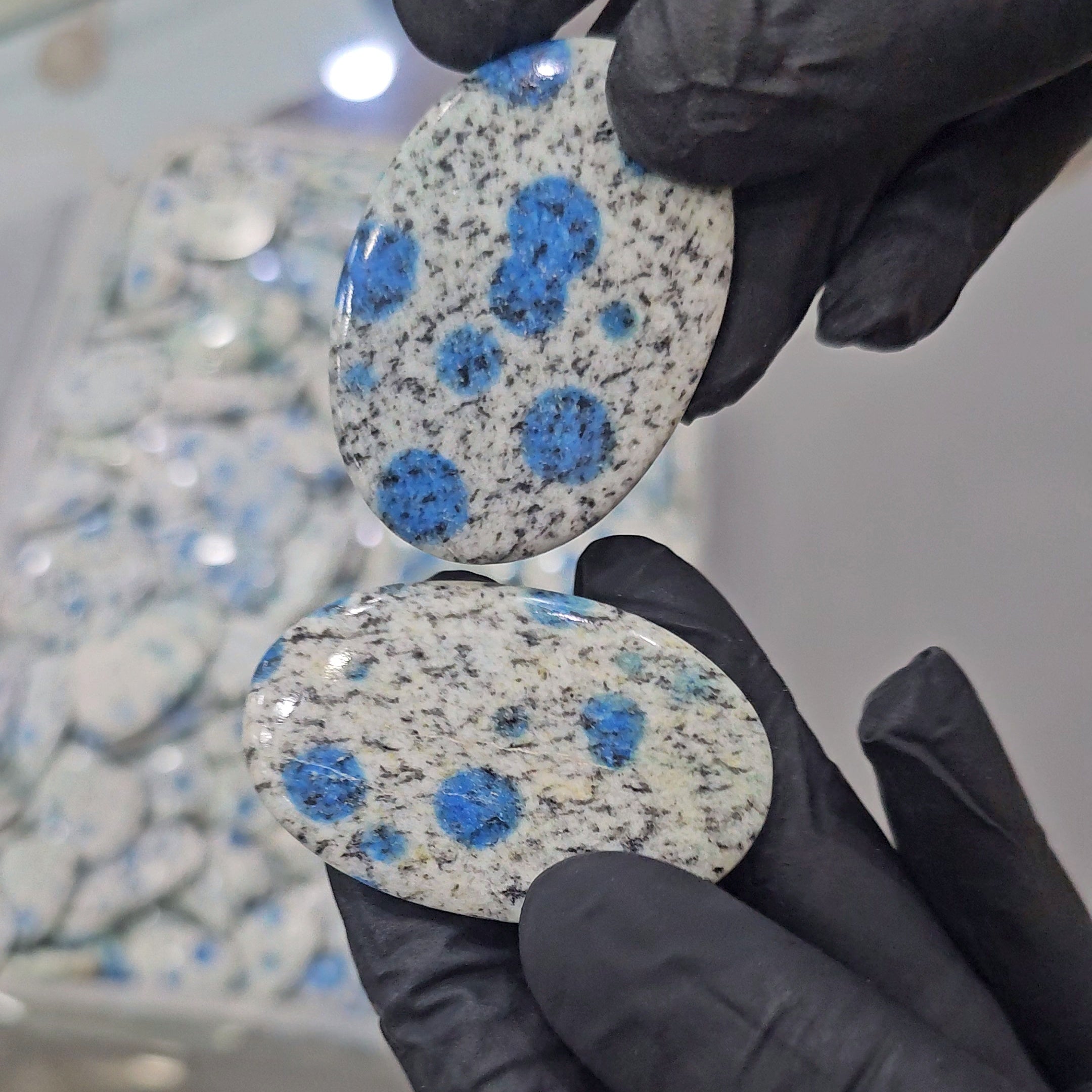 500 Grams Natural K2 Jasper Cabochons |1" Inchws to 2" Inches | 50-60 Pcs - The LabradoriteKing