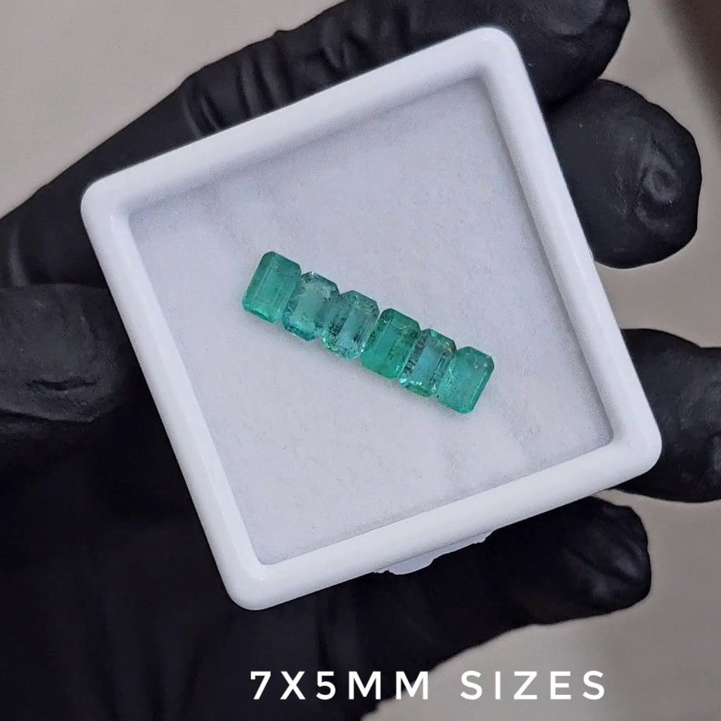 Zambian Natural Emerald | 5x3mm, 6x4mm and 7x5mm - The LabradoriteKing