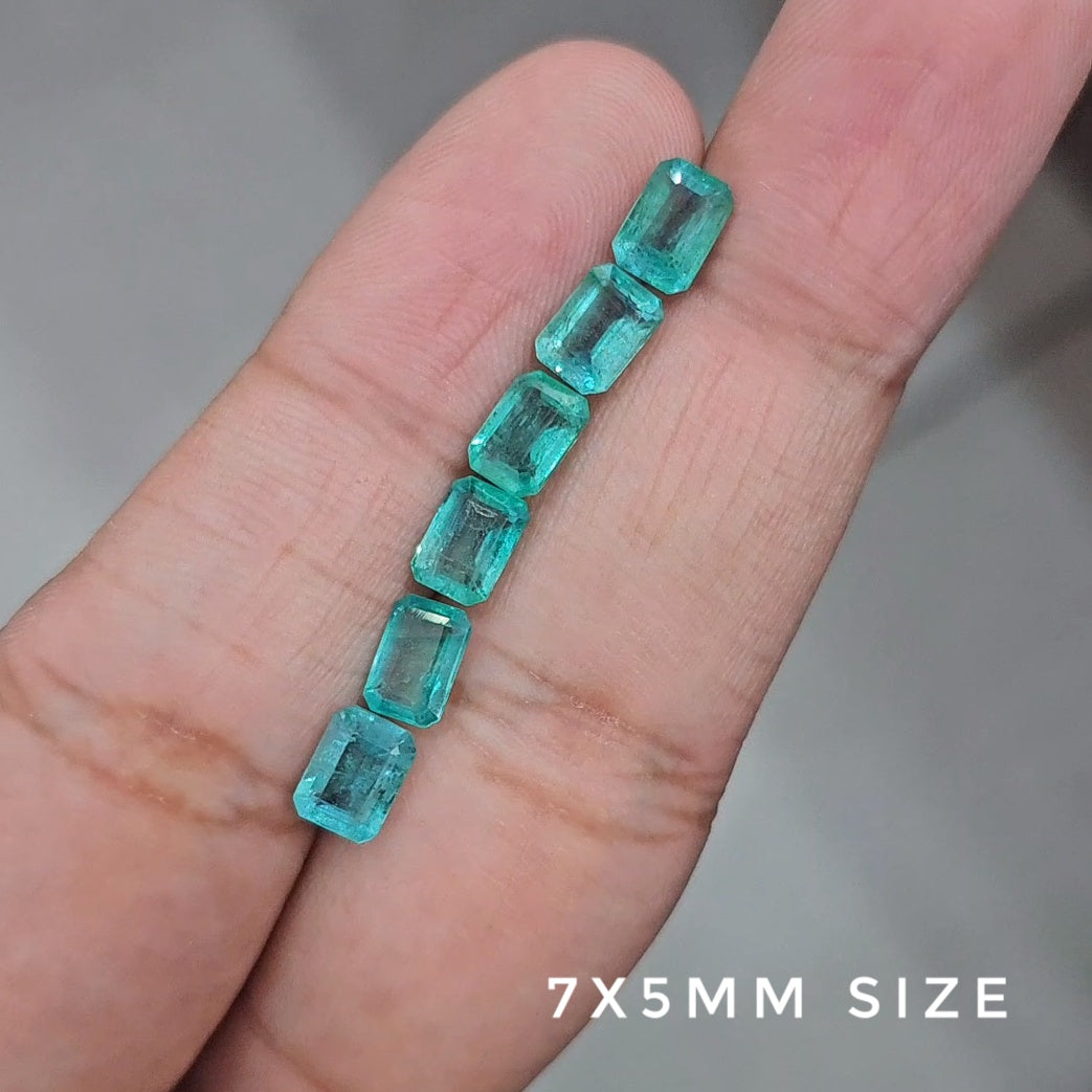 Zambian Natural Emerald | 5x3mm, 6x4mm and 7x5mm - The LabradoriteKing