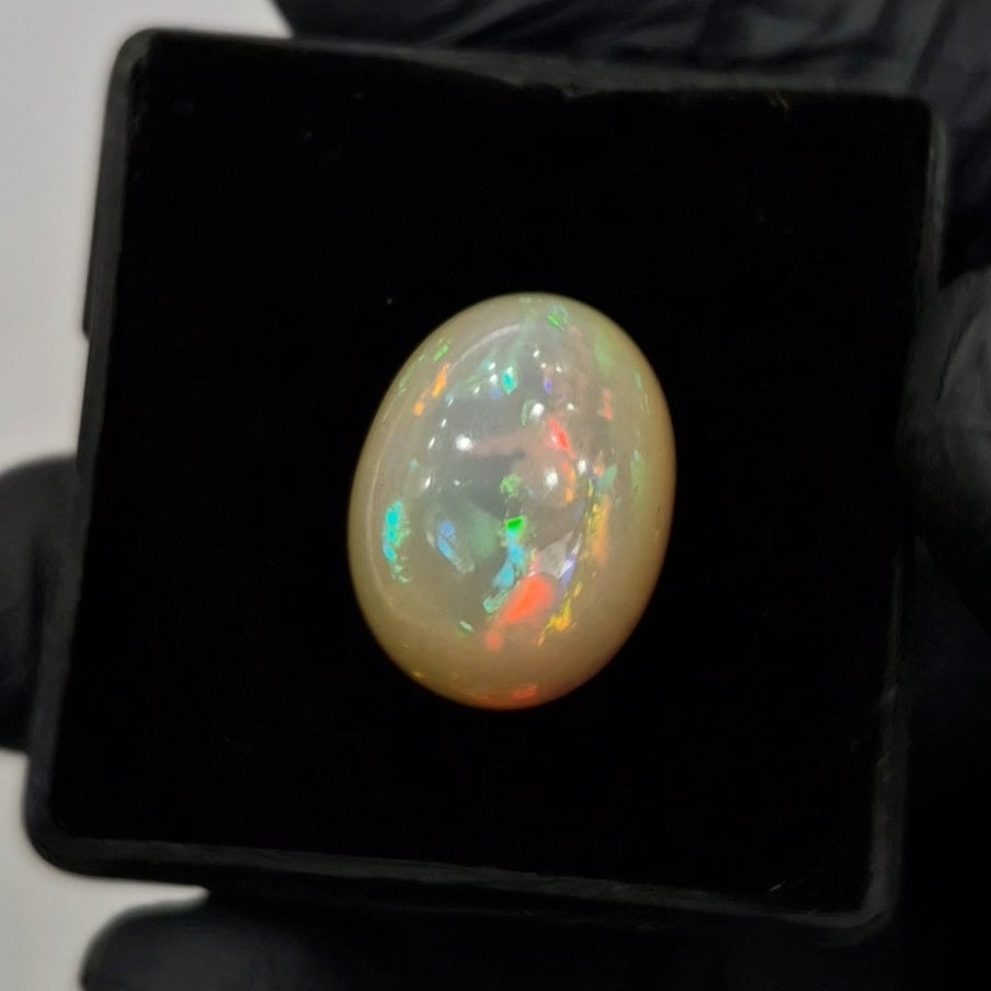 Natural Ethiopian Opal Cabochon | Oval | Size: 19x14mm - The LabradoriteKing