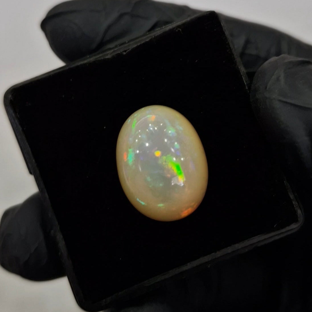 Natural Ethiopian Opal Cabochon | Oval | Size: 19x14mm - The LabradoriteKing