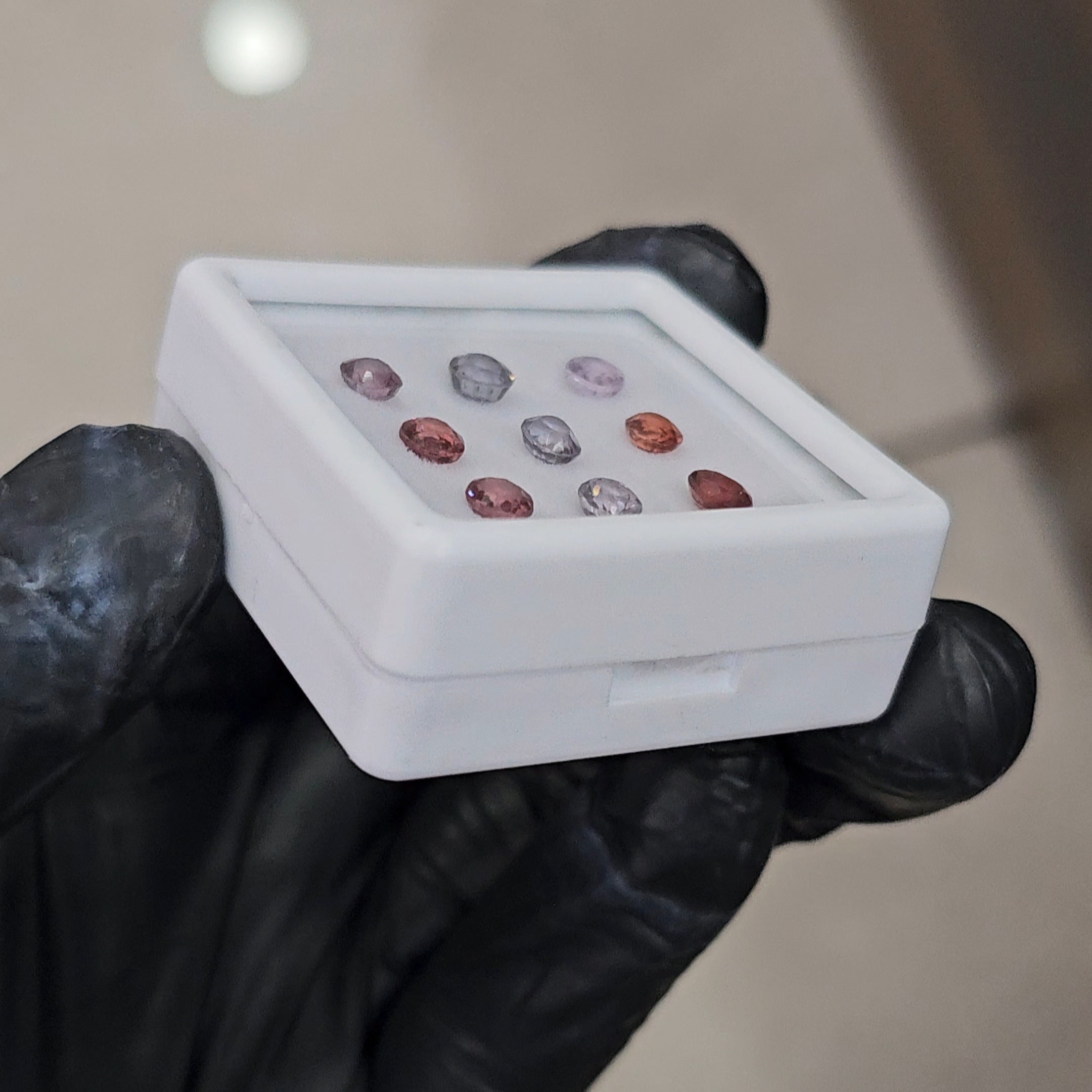 9 Pcs Natural Multi Spinel Faceted  |Shape: Mix | 4-5mm - The LabradoriteKing